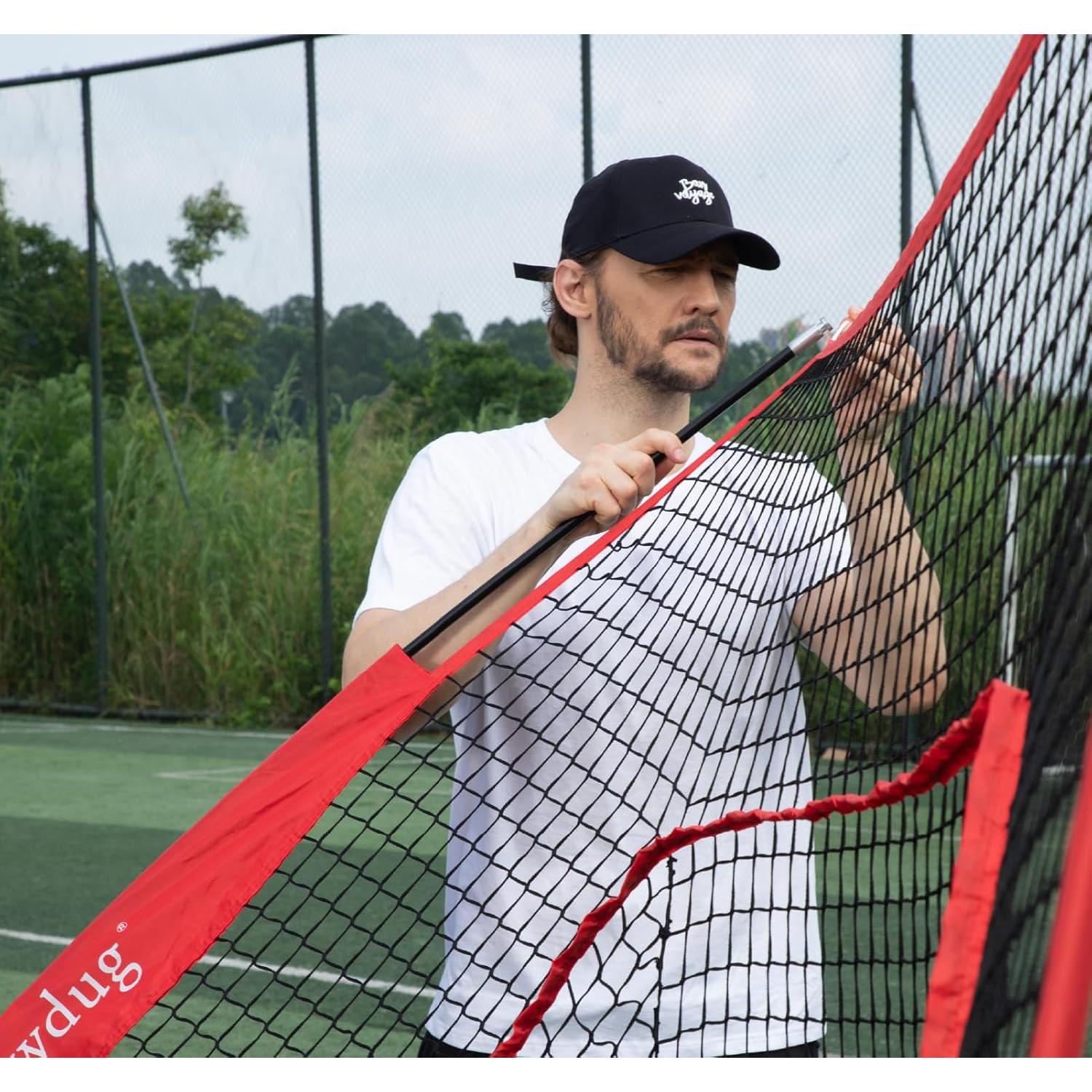 Red de Entrenamiento de Béisbol Tewdug 2.13x2.13m Portátil