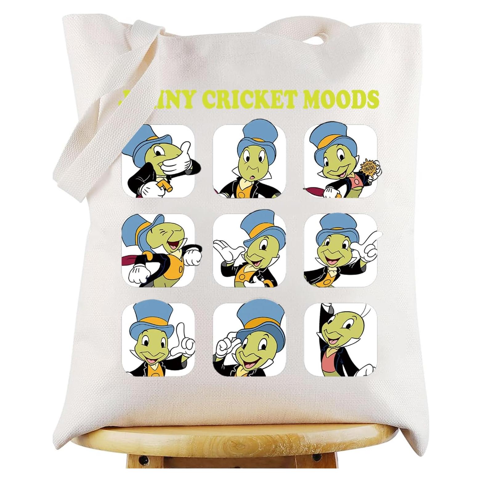 Bolsa de Lona Jiminy Cricket G2TUP 39x35cm Resistente al Agua