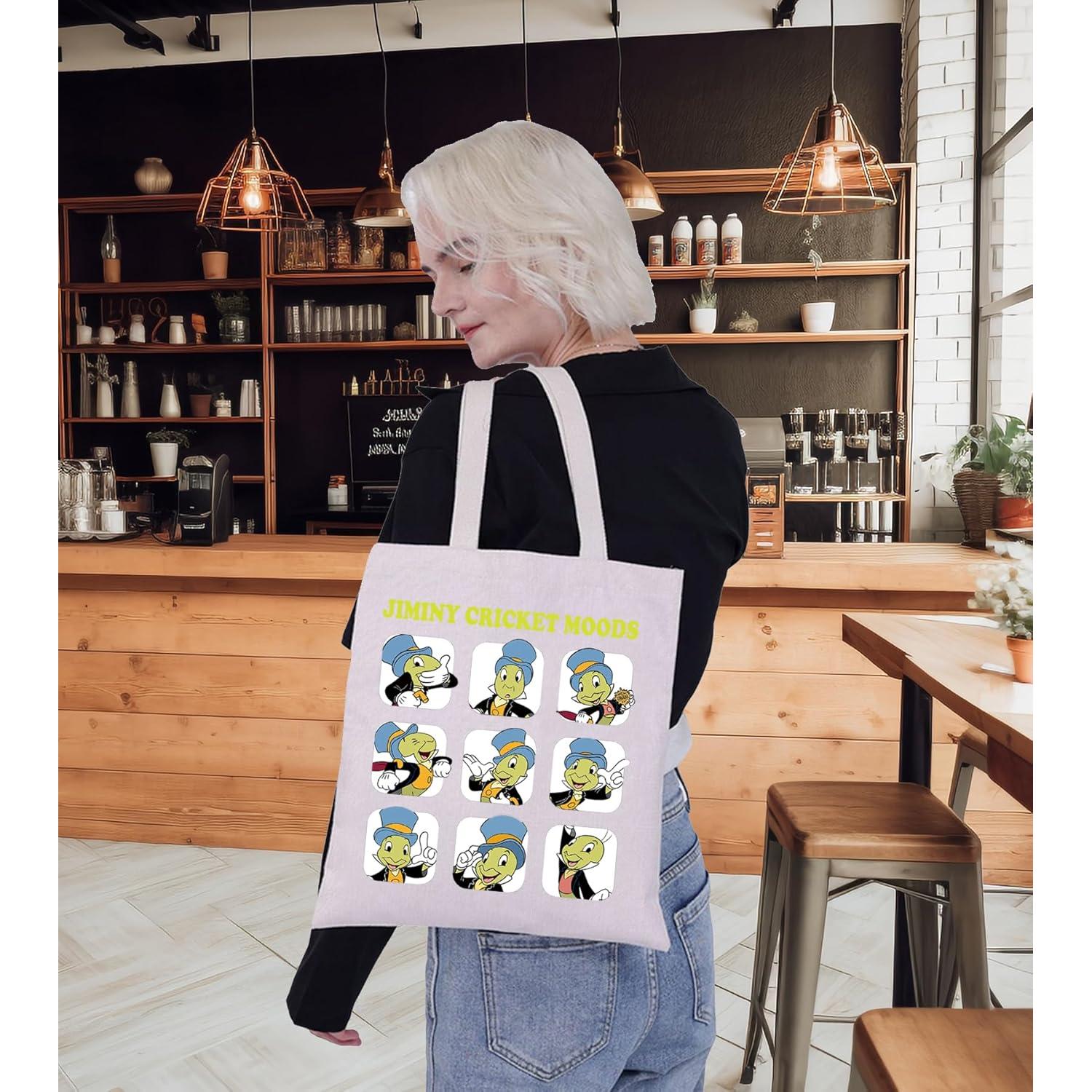 Bolsa de Lona Jiminy Cricket G2TUP 39x35cm Resistente al Agua