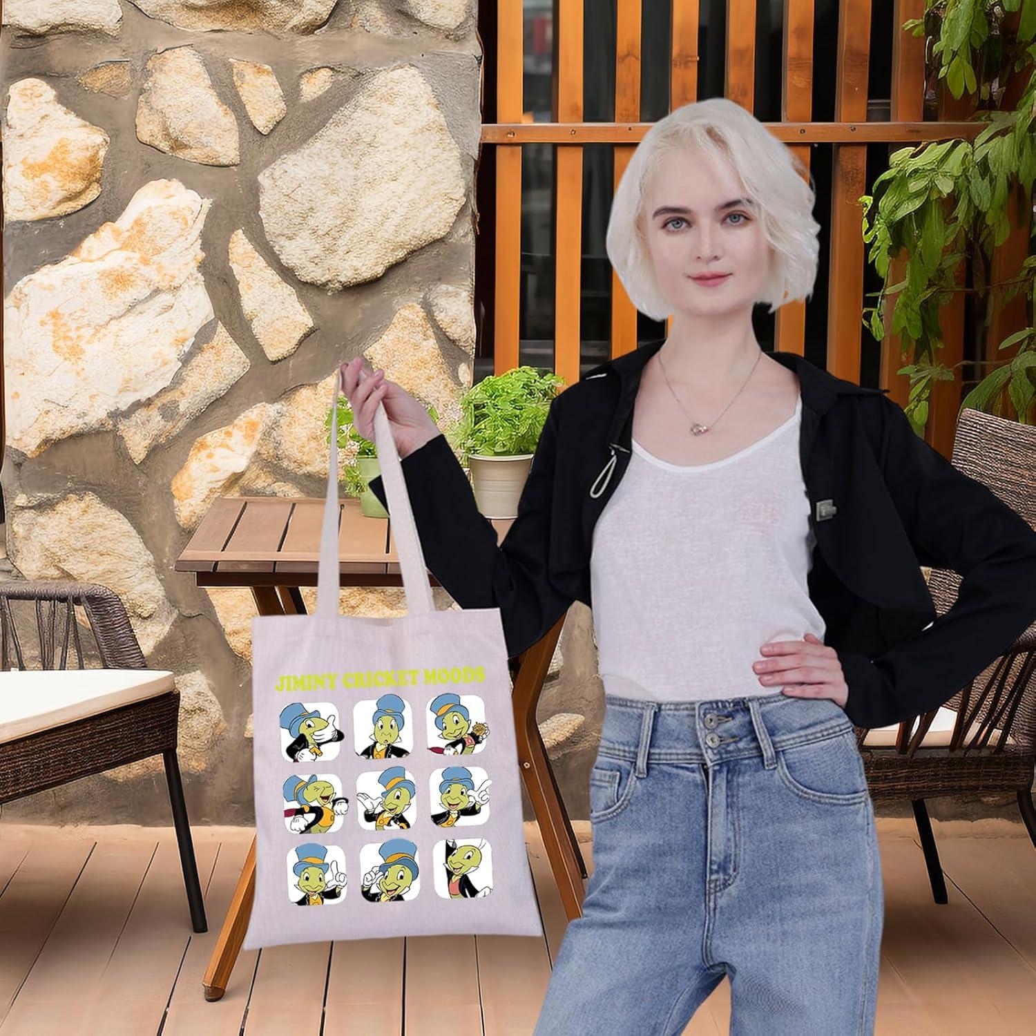 Bolsa de Lona Jiminy Cricket G2TUP 39x35cm Resistente al Agua