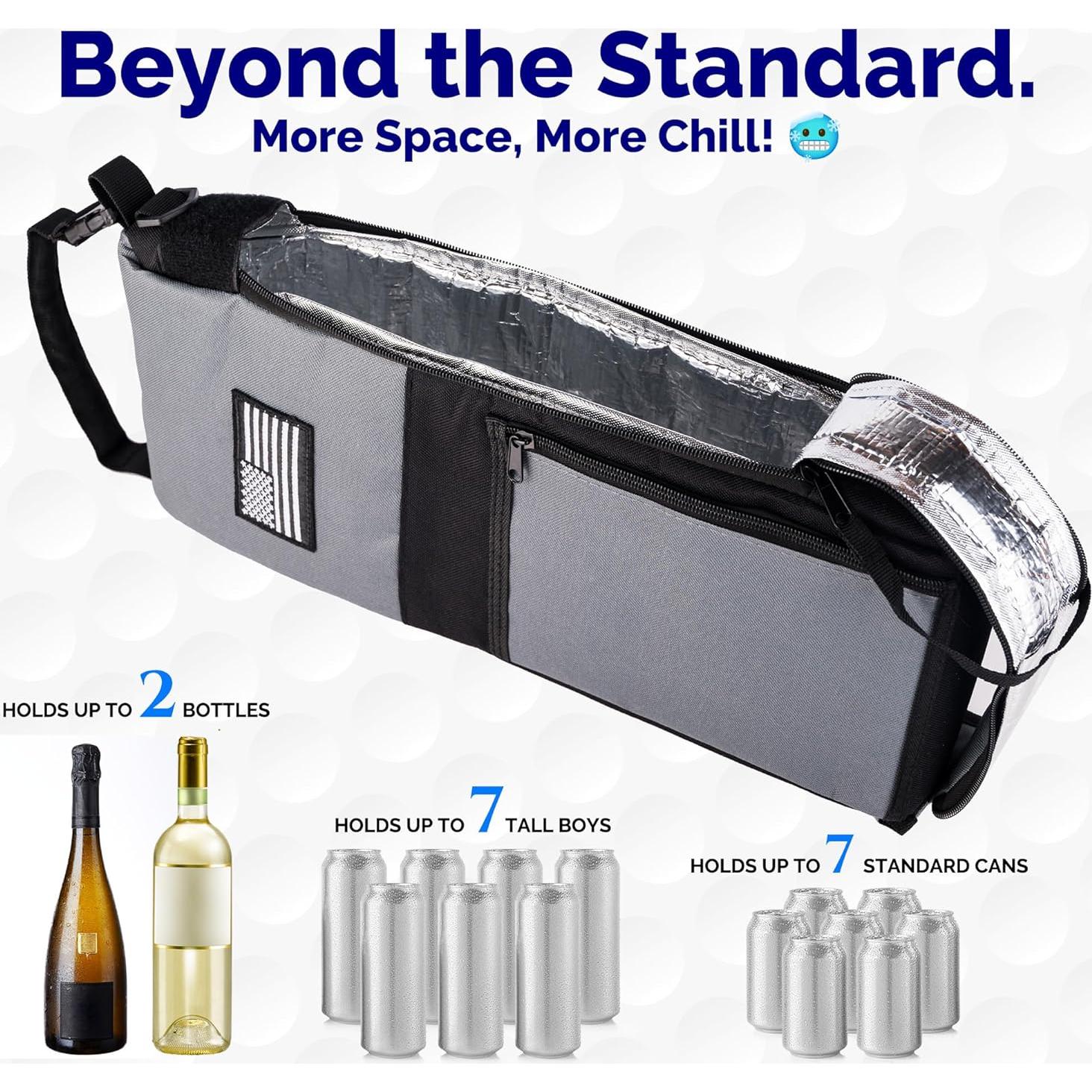 Manga Aislante WOLVIO para 9 Latas de Cerveza Golf 0.34L