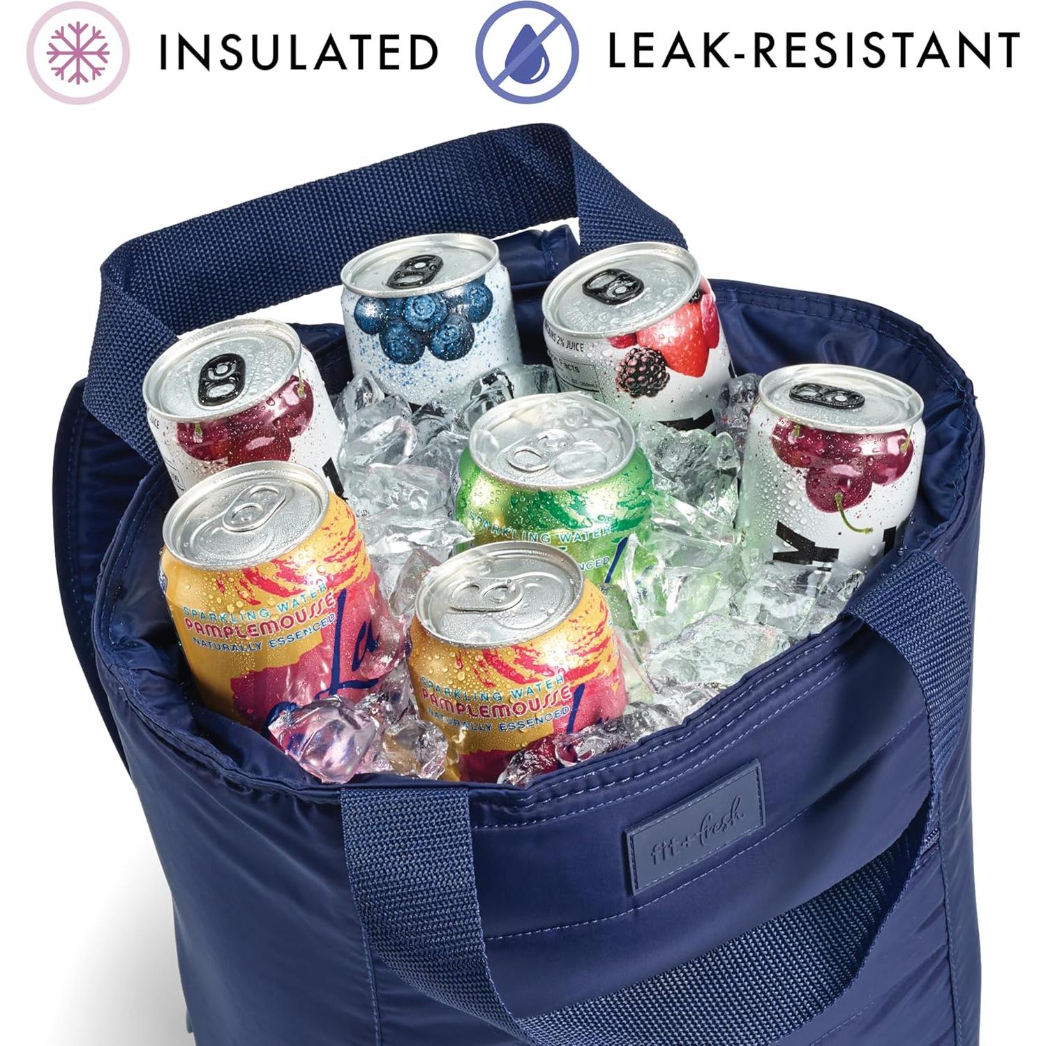 Mochila Enfriadora Fit & Fresh Mari Azul Medianoche 12 Latas