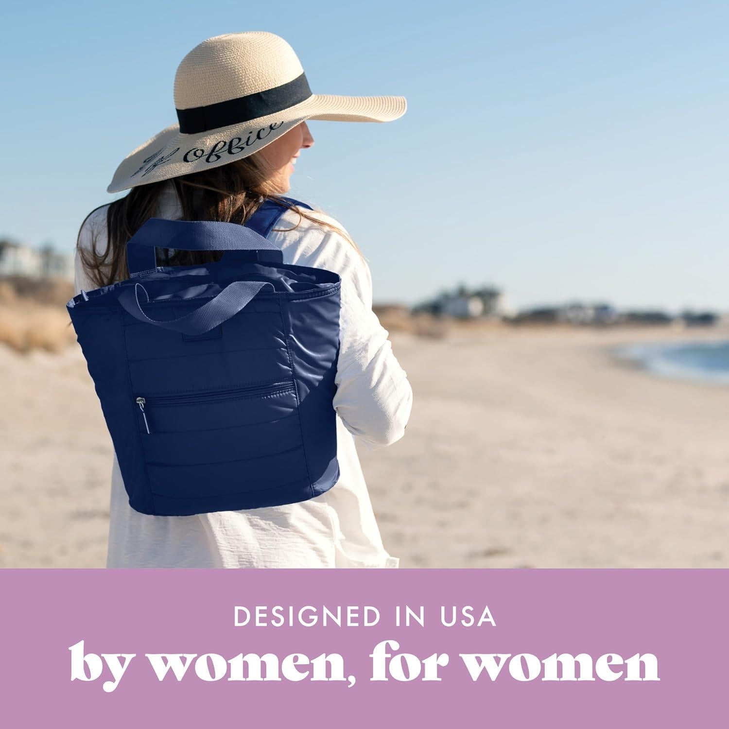 Mochila Enfriadora Fit & Fresh Mari Azul Medianoche 12 Latas