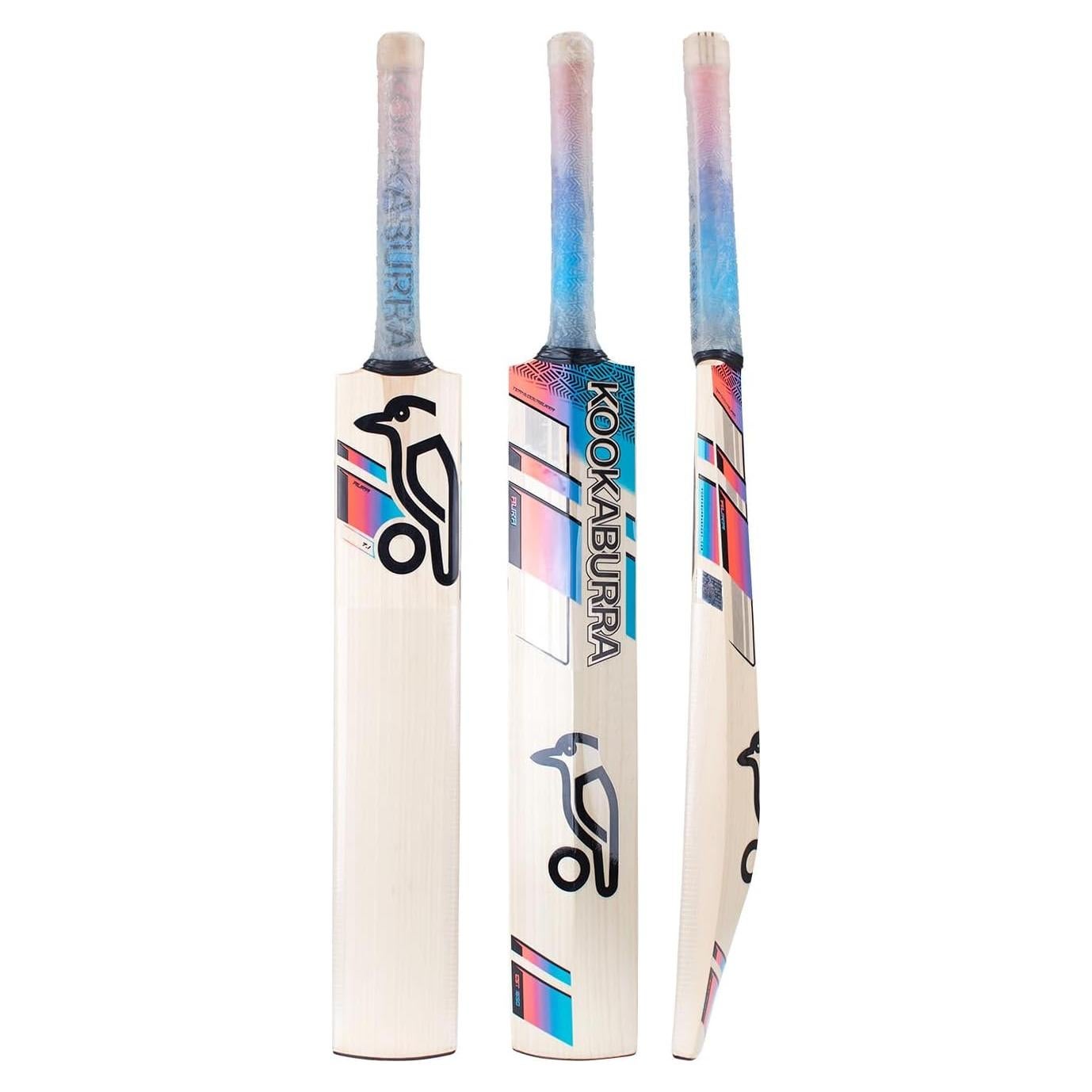 Bate de Críquet Junior KOOKABURRA Aura 7.1 Mango Corto