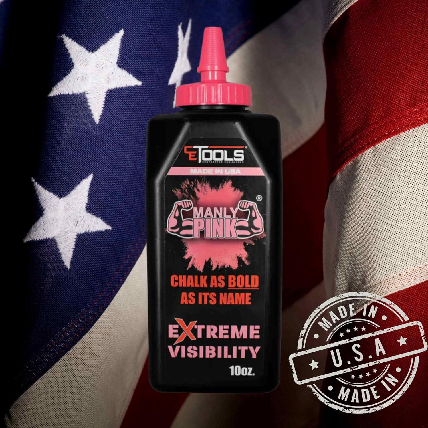 Combo Tiza de Marcado CE TOOLS 10oz Rosa y Verde Hidrofóbica