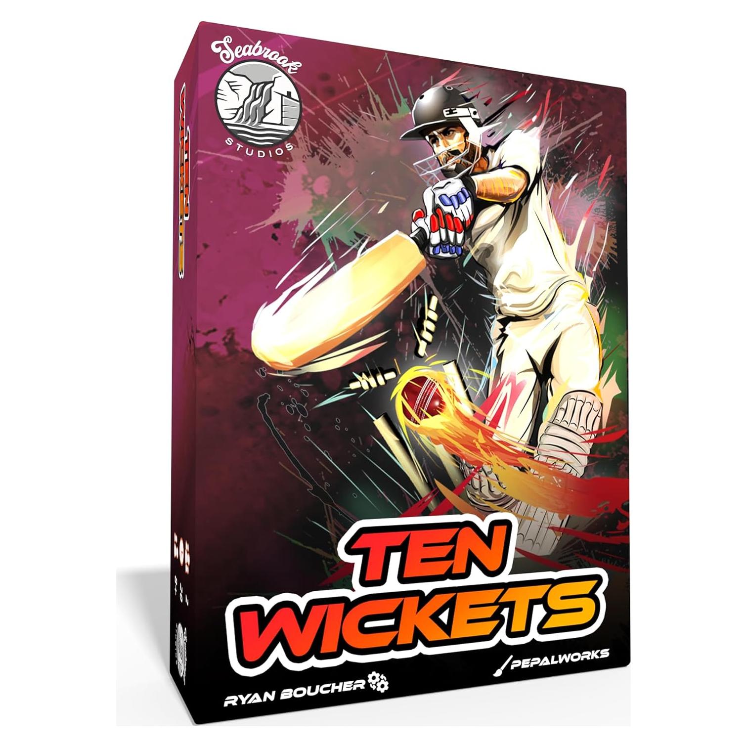 Juego de Cartas Diez Wickets - Seabrook Studios, 2 Jugadores, 20 Min