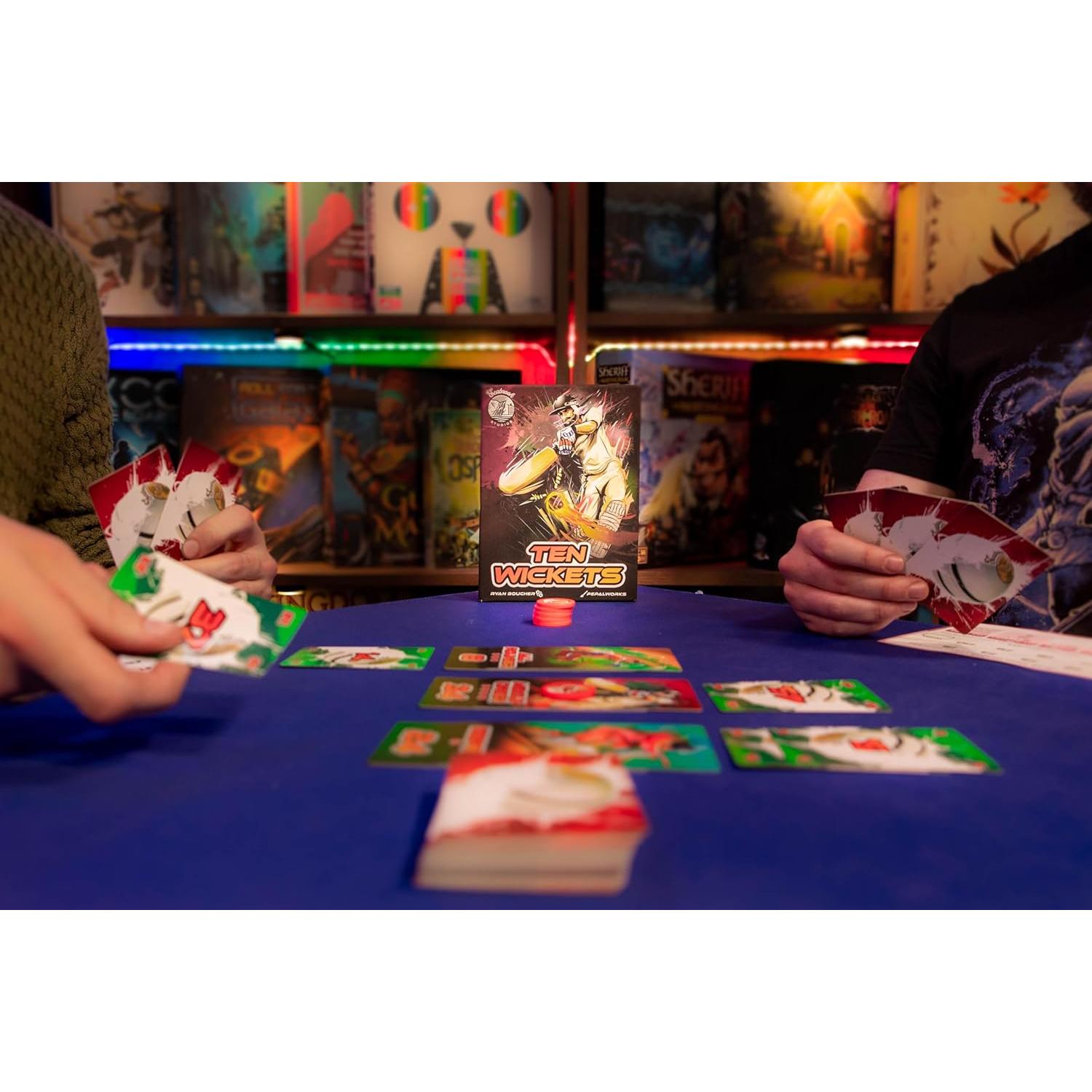 Juego de Cartas Diez Wickets - Seabrook Studios, 2 Jugadores, 20 Min