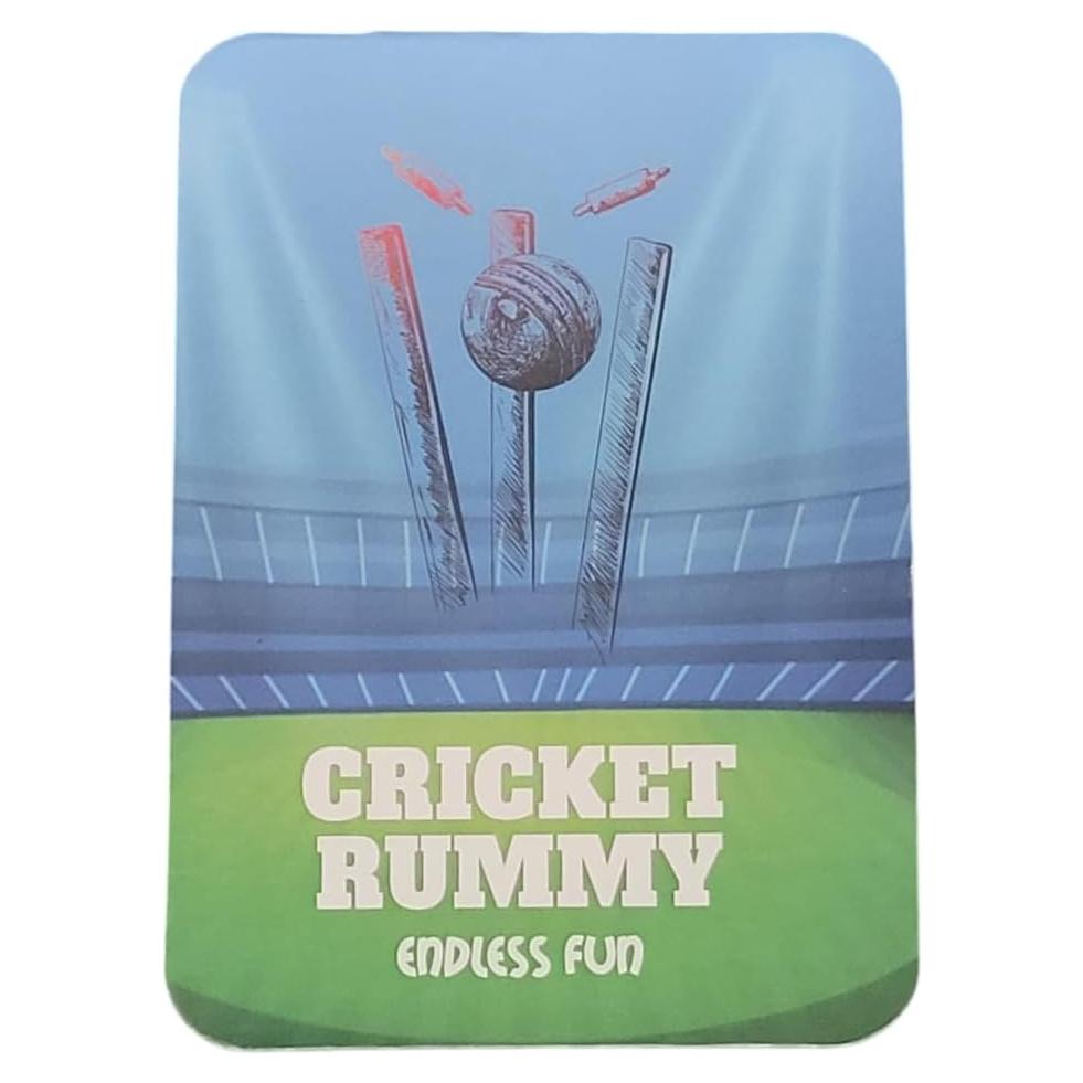 Cricket Rummy Juego de Cartas - 2 a 4 Jugadores - Rápido y Divertido