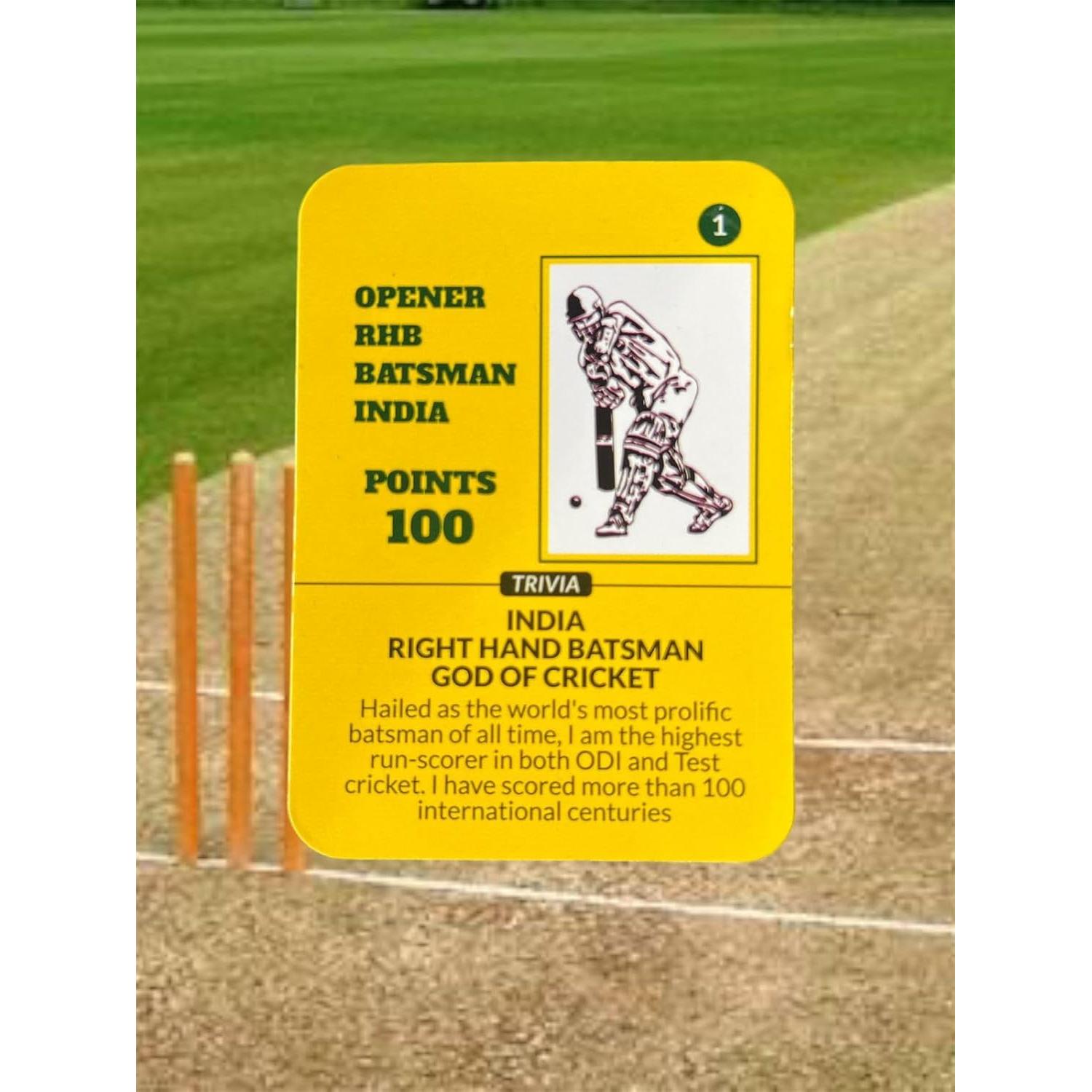 Cricket Rummy Juego de Cartas - 2 a 4 Jugadores - Rápido y Divertido