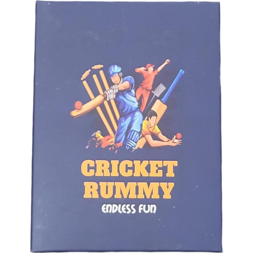 Cricket Rummy Juego de Cartas - 2 a 4 Jugadores - Rápido y Divertido