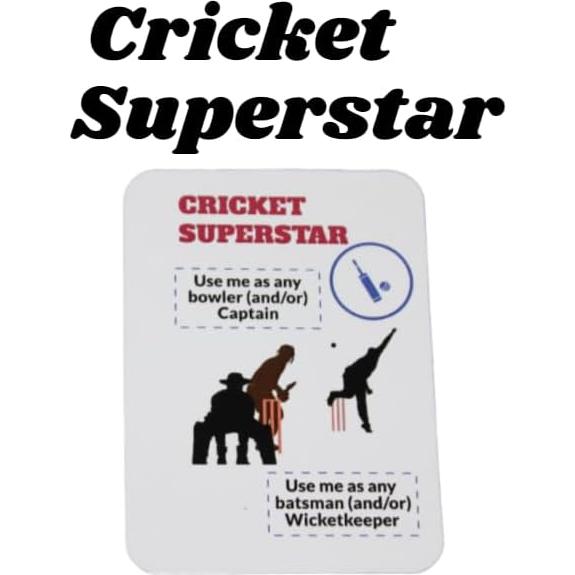 Cricket Rummy Juego de Cartas - 2 a 4 Jugadores - Rápido y Divertido