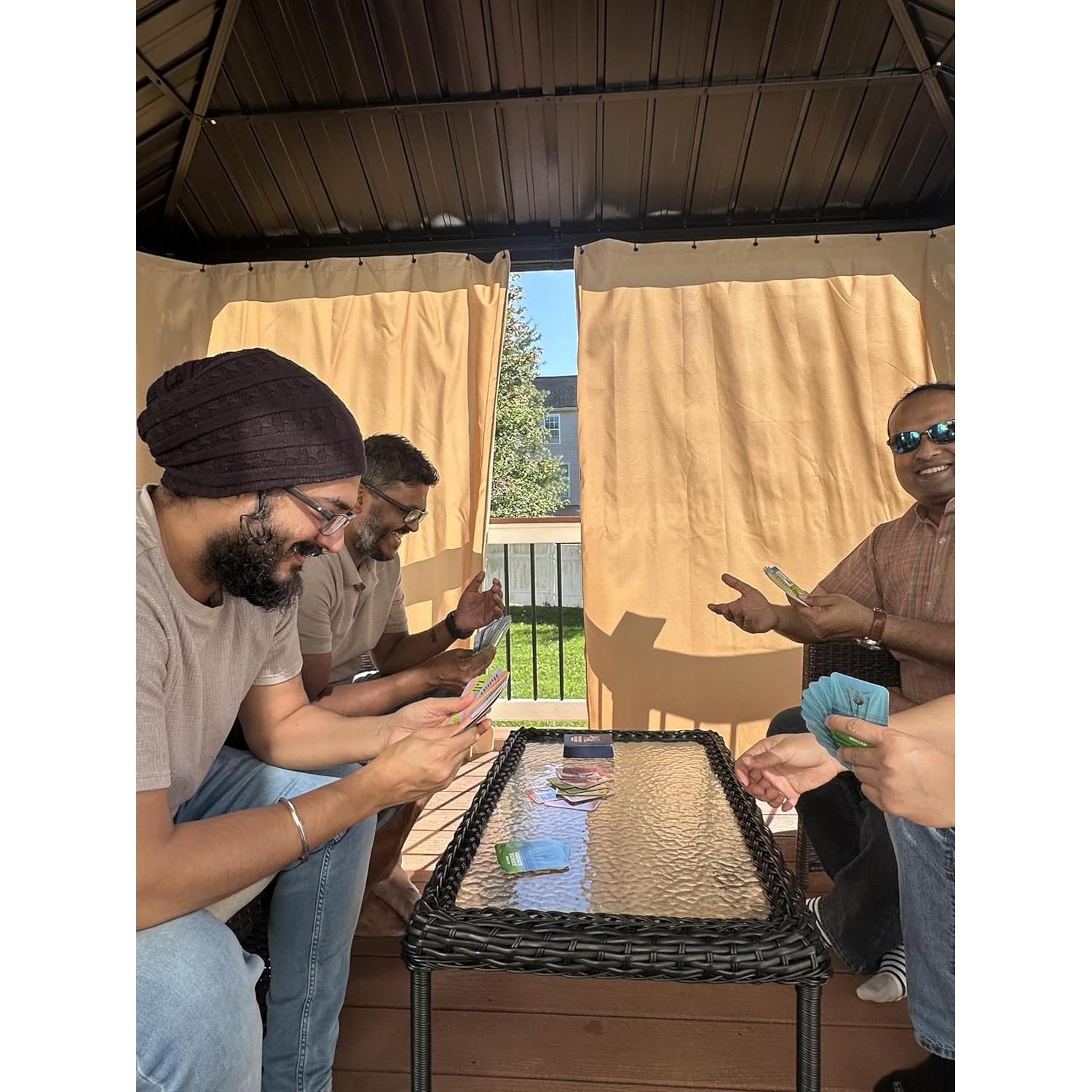 Cricket Rummy Juego de Cartas - 2 a 4 Jugadores - Rápido y Divertido