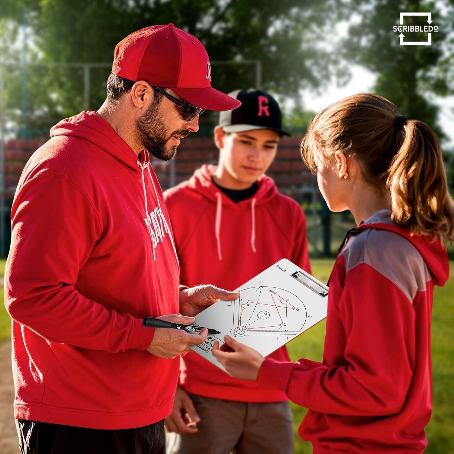 Tablero de Borrado en Seco Scribbledo 38x23 cm Doble Cara