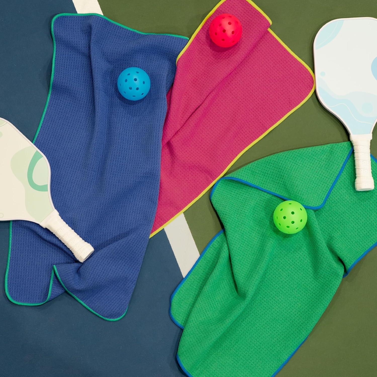 Toallas de Microfibra S&T INC. para Pickleball - Paquete de 3