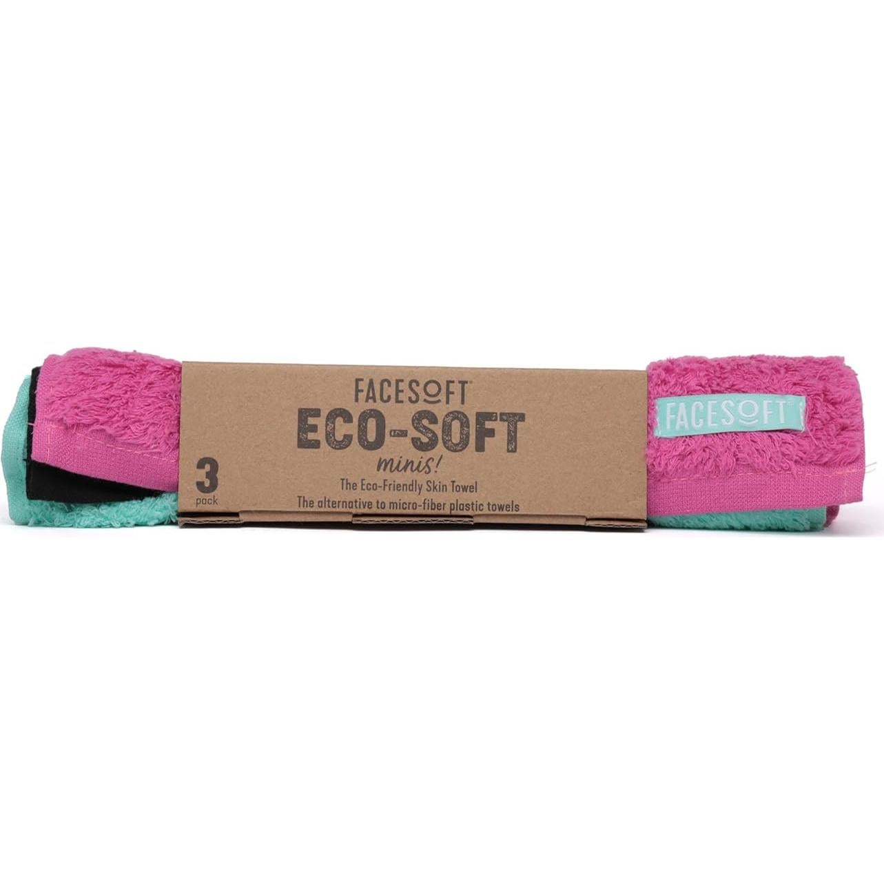 Toallas de Gimnasio Ecológicas FACESOFT 3 Piezas Algodón 100%
