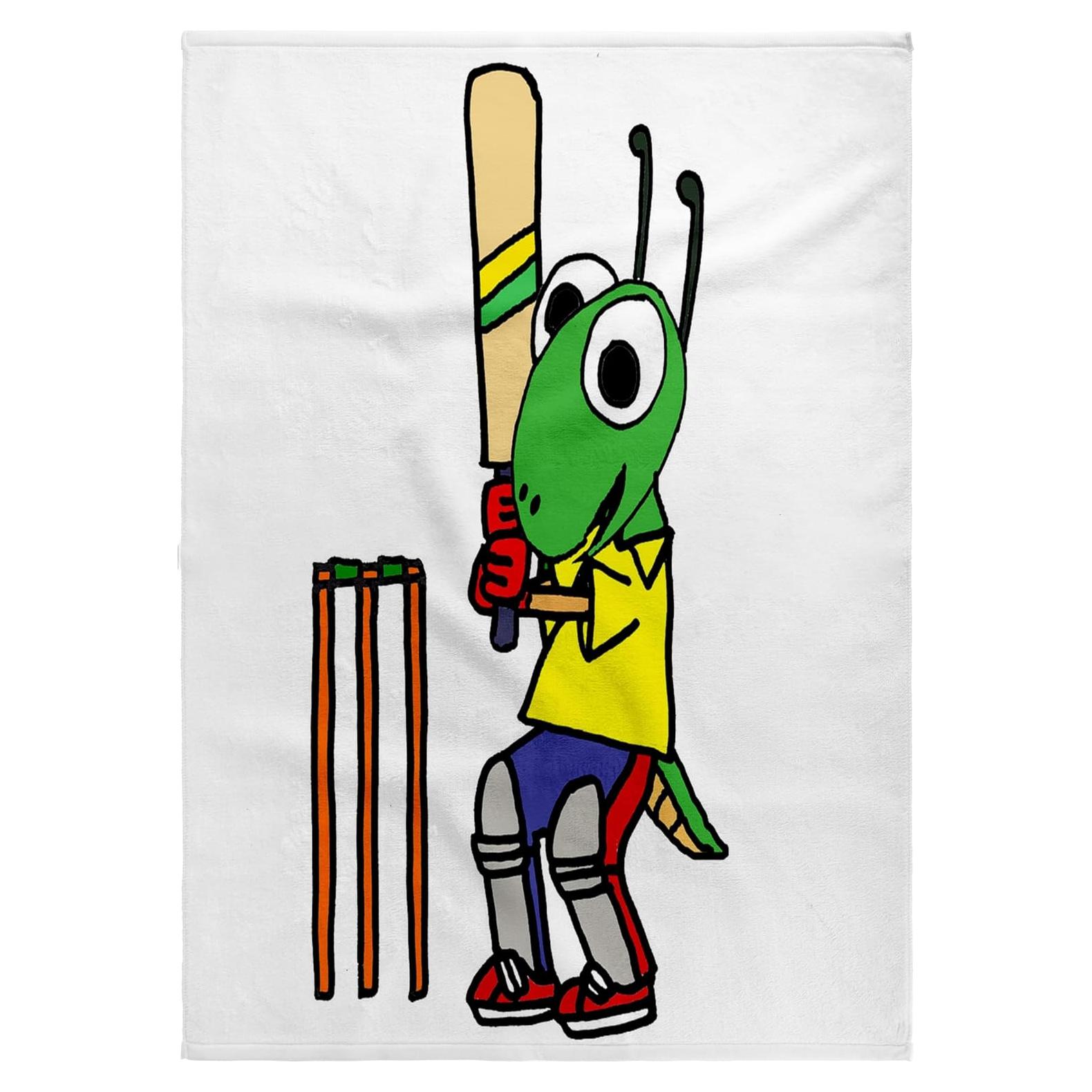 Toalla de Baño de Mano 3dRose 55.88x76.2 cm Cricket