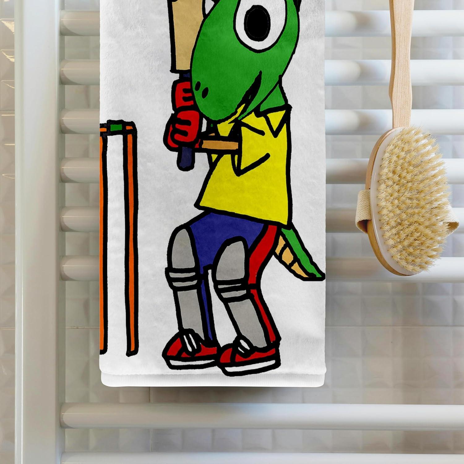 Toalla de Baño de Mano 3dRose 55.88x76.2 cm Cricket