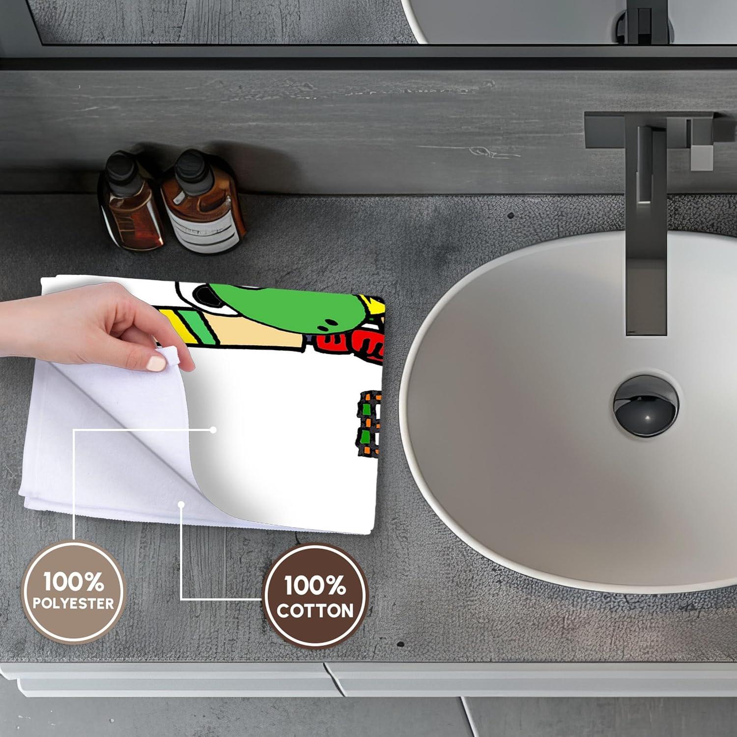 Toalla de Baño de Mano 3dRose 55.88x76.2 cm Cricket