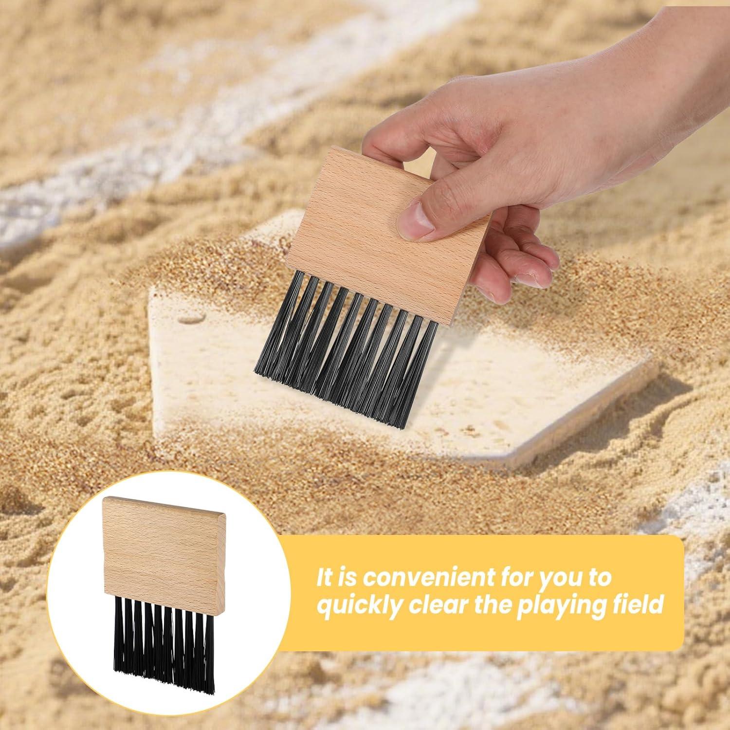 Juego de 3 Cepillos de Árbitro Exircy con Mango de Madera