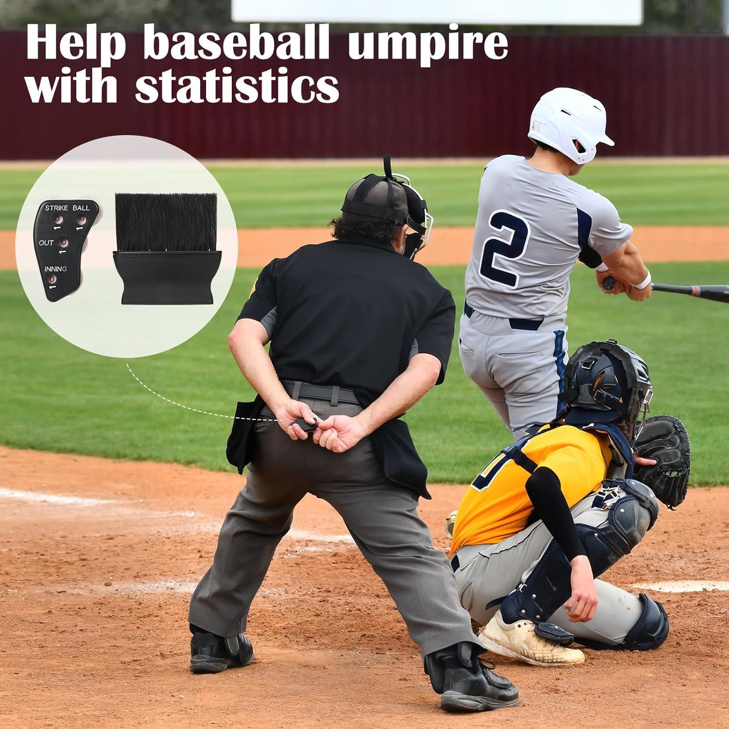 Paquete de 2 Indicadores de Umpire Jenaai para Béisbol y Softbol