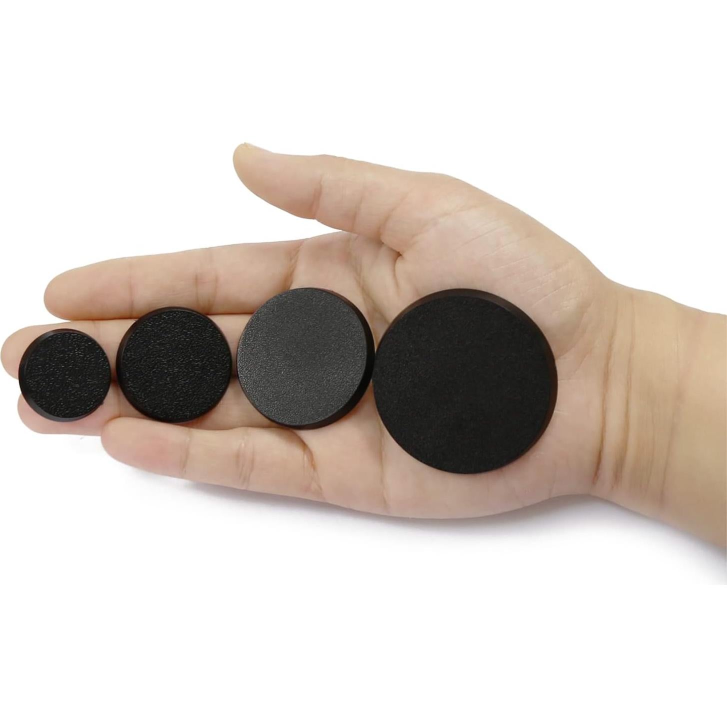 Bases Redondas 120pcs EVEMODEL 25mm 32mm 40mm 50mm