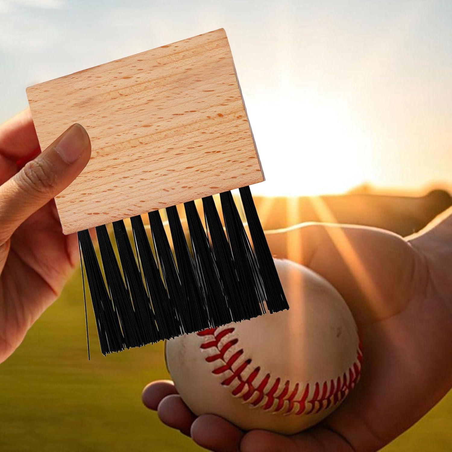 Cepillo de Placa de Béisbol SUBANG - 3 Piezas con Mango de Madera