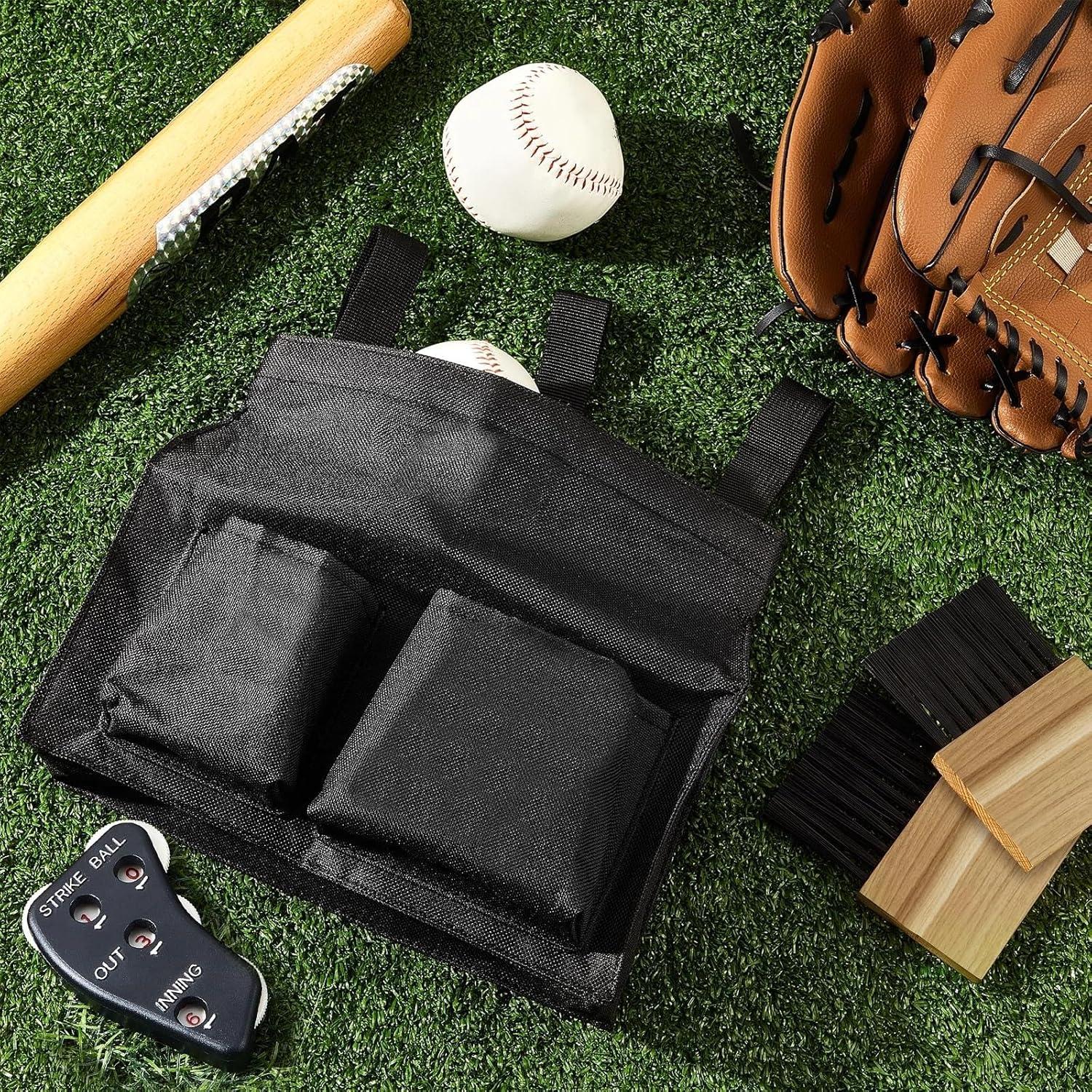 Kit de Árbitro de Béisbol Dunzy 3 Piezas con Bolsa y Cepillo