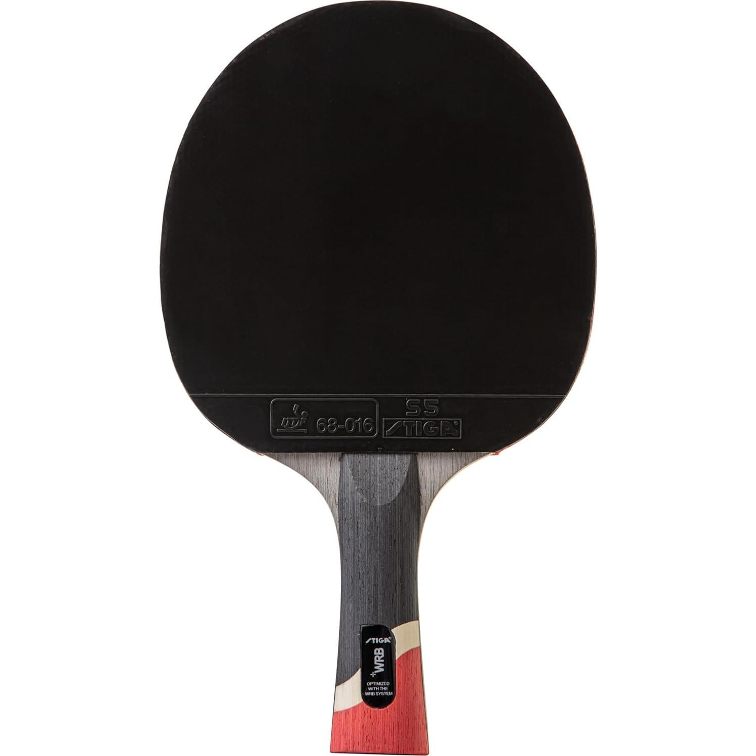 Raqueta de Tenis de Mesa STIGA Pro Carbon - Competencia - Rojo
