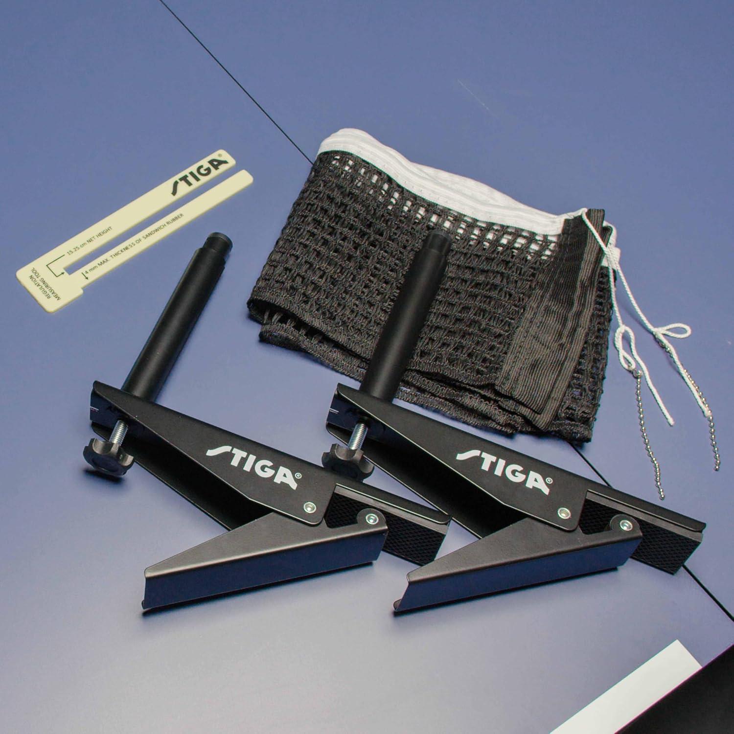 Red de Tenis de Mesa STIGA Premium Clipper 182.88 cm con Postes