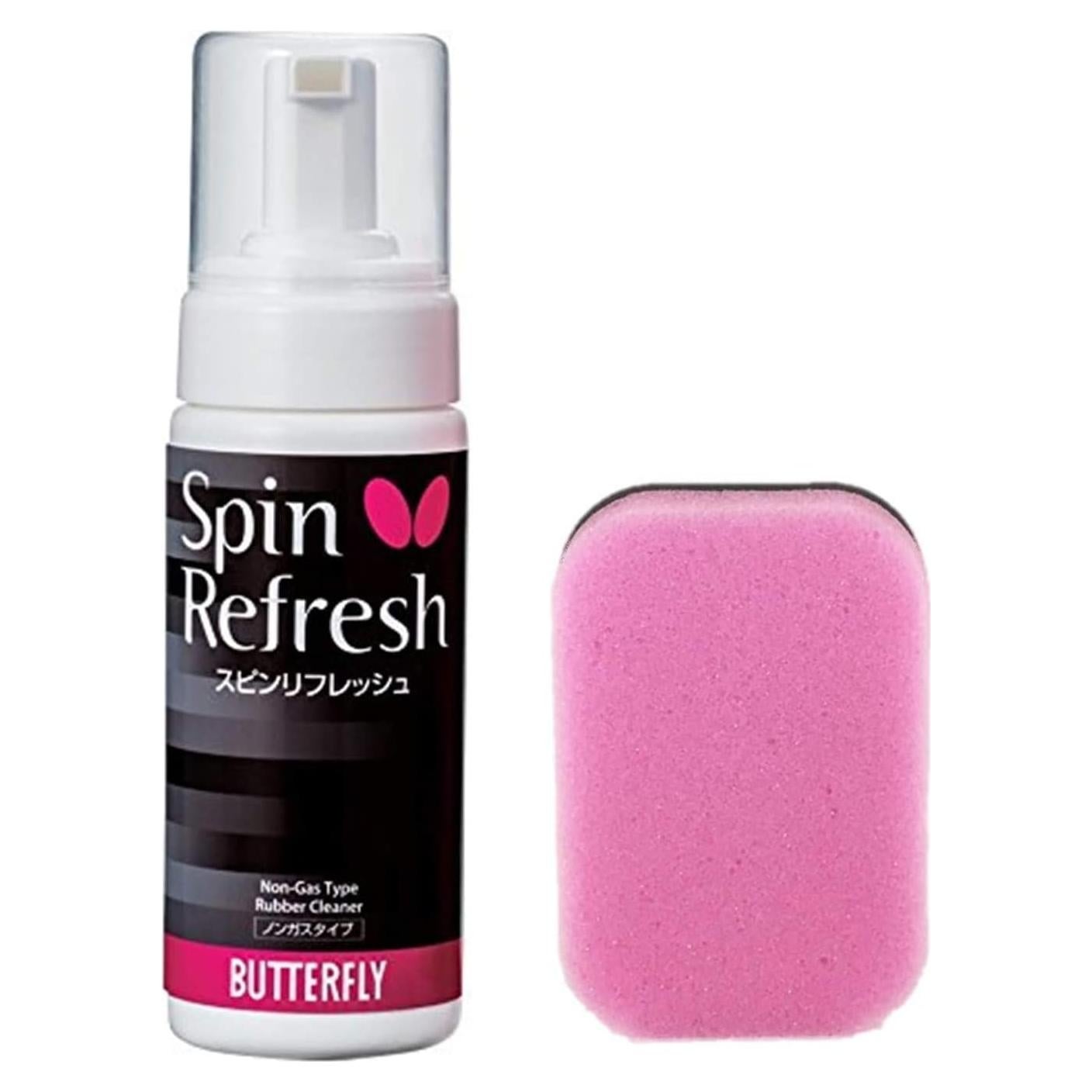 Kit de Cuidado de Palas de Tenis de Mesa Butterfly - Limpiador y Esponja