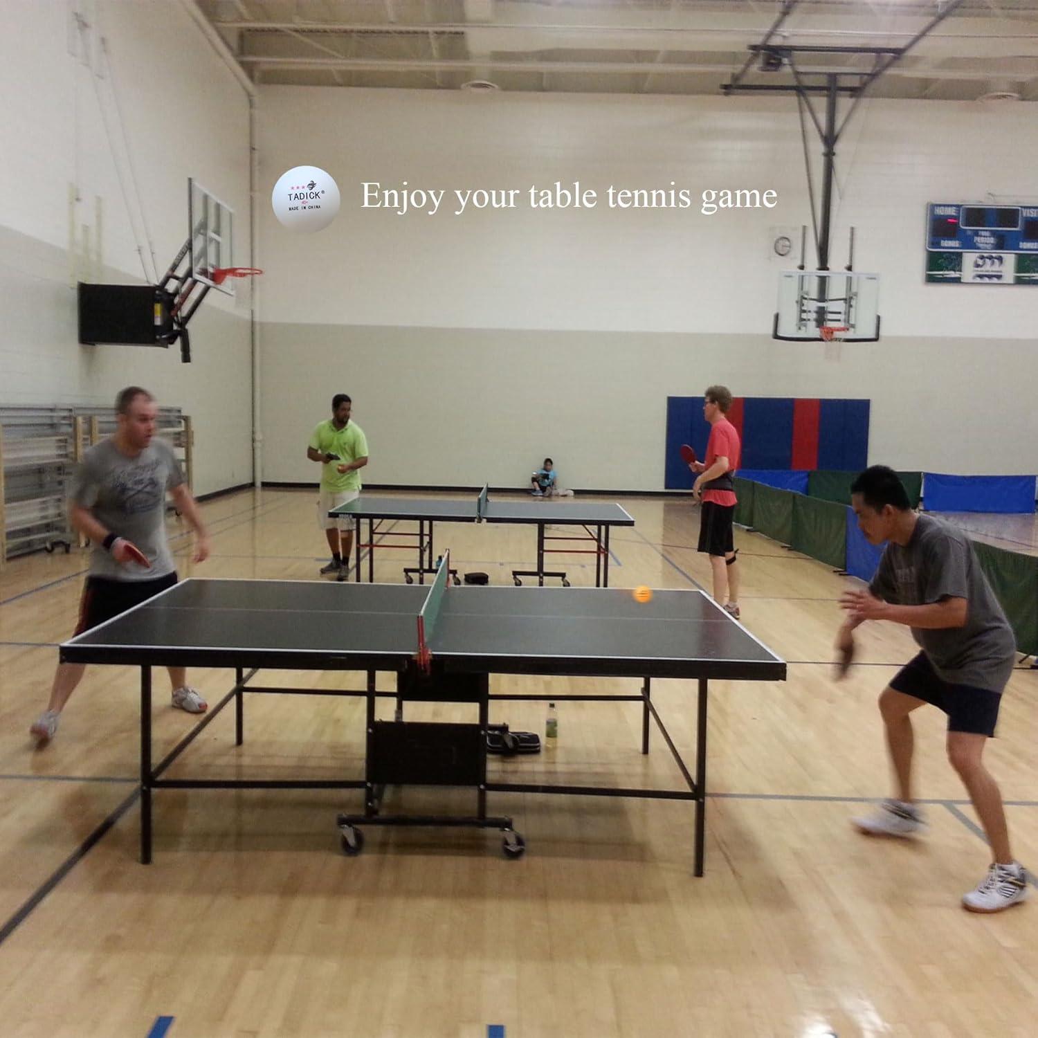 Paquete de 140 Pelotas de Ping Pong TADICK 40mm Entrenamiento