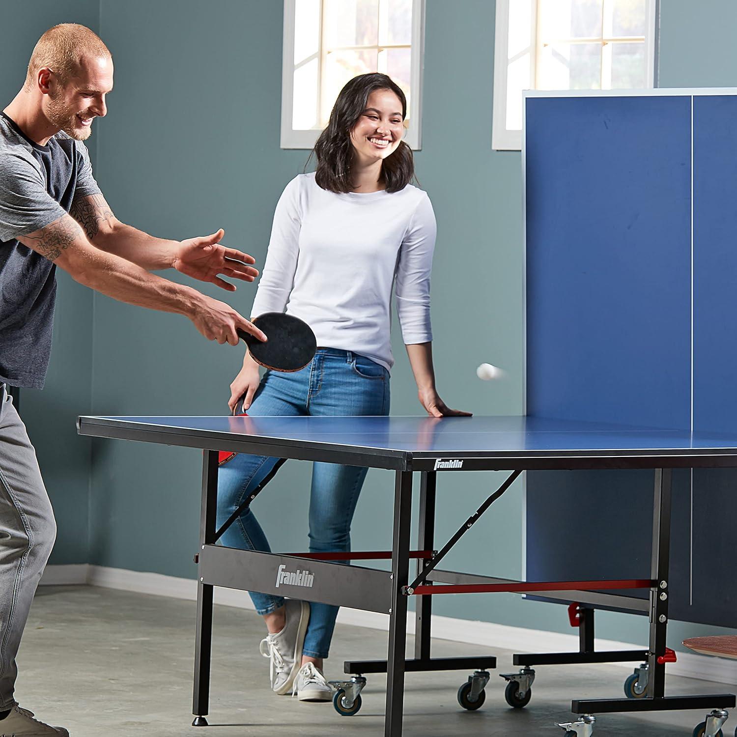 Pelotas de Tenis de Mesa Franklin Sports 38mm - Paquete de 6