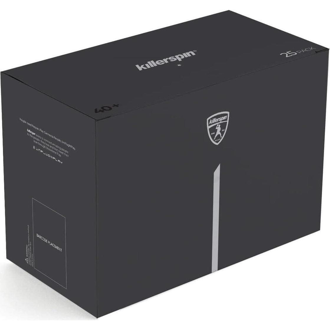 Pelotas de Tenis de Mesa Killerspin 1-Star 25 Piezas 40mm