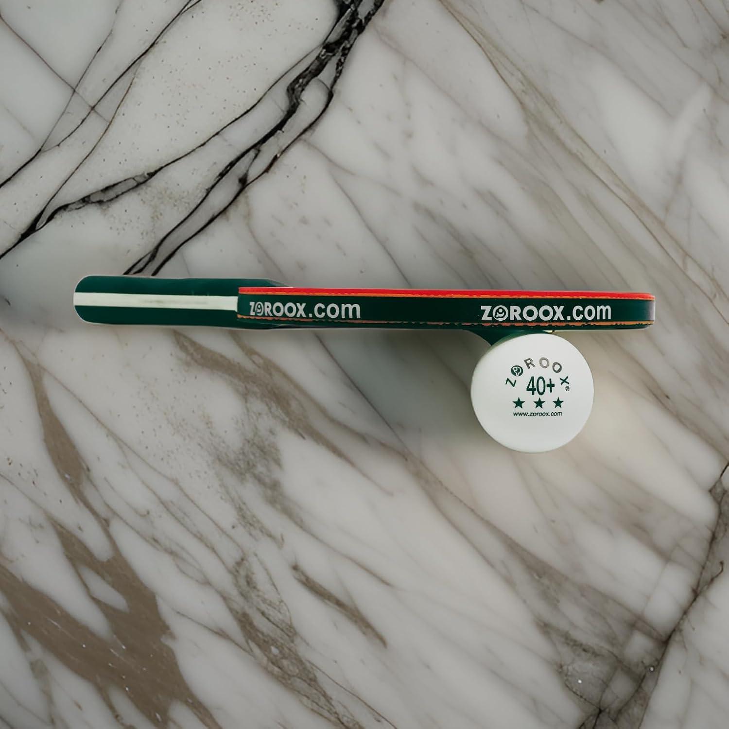 Pelotas de Tenis de Mesa ZOROOX 40mm - Paquete de 9 Blancas