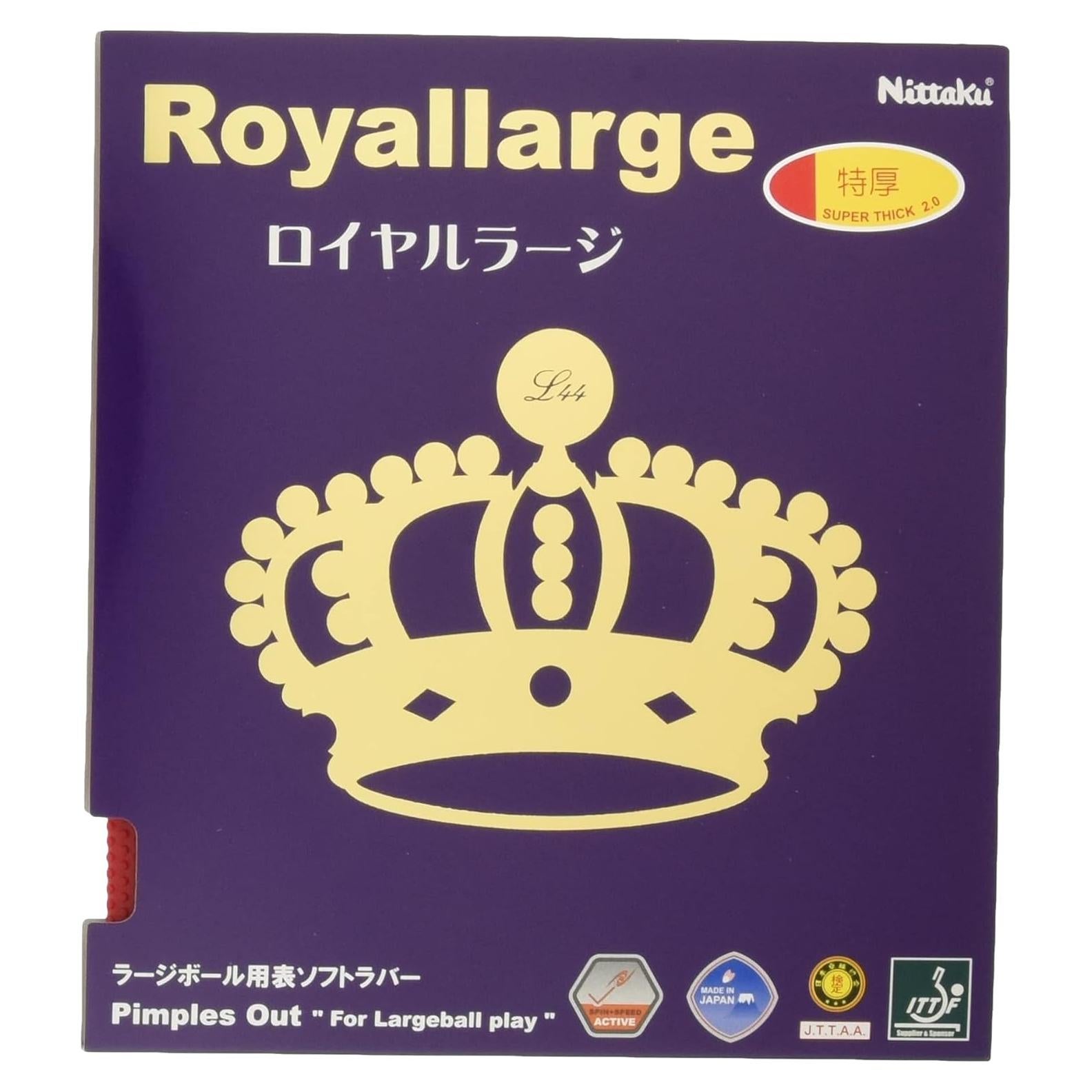 Goma de Tenis de Mesa Nittaku NR-8559 Roja Extra Gruesa