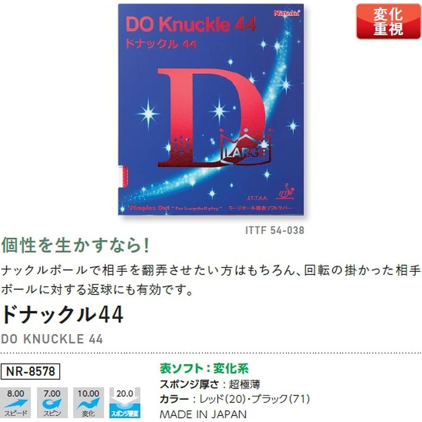 Goma de Tenis de Mesa Nittaku NR-8578 Ultra Fina 20D