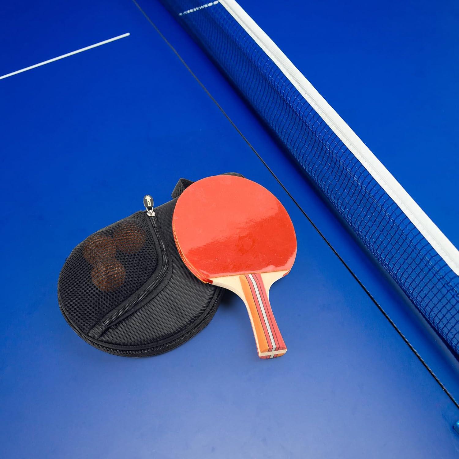 Funda Acolchada para Raqueta de Tenis de Mesa CM con Bolsillo