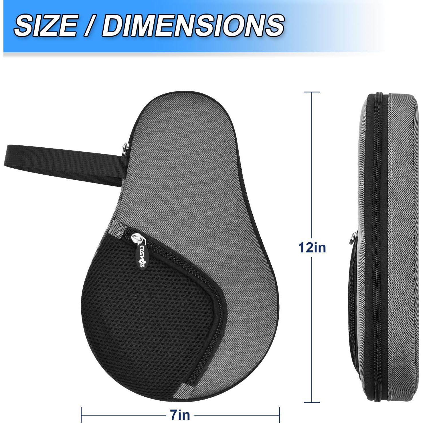 Bolsa de Palas de Tenis de Mesa Cosmos con Bolsillo Malla