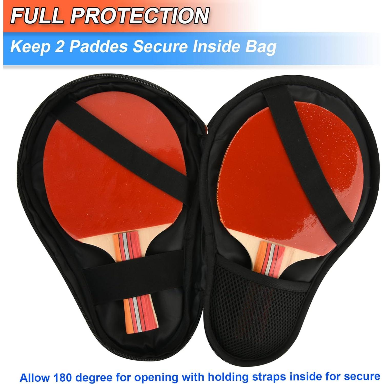 Bolsa de Palas de Tenis de Mesa Cosmos con Bolsillo Malla