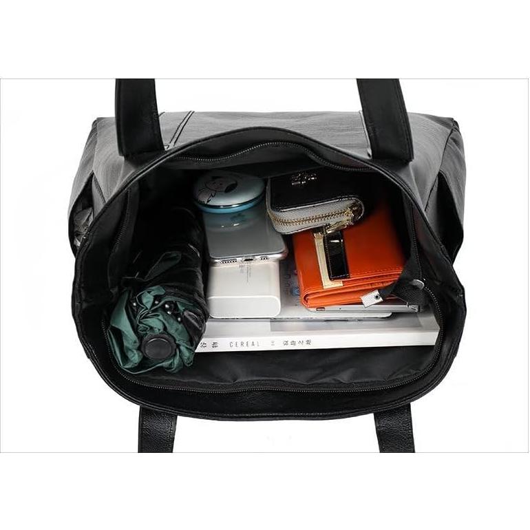 Bolsa Tote YXQSED de Cuero PU Grande para Mujeres