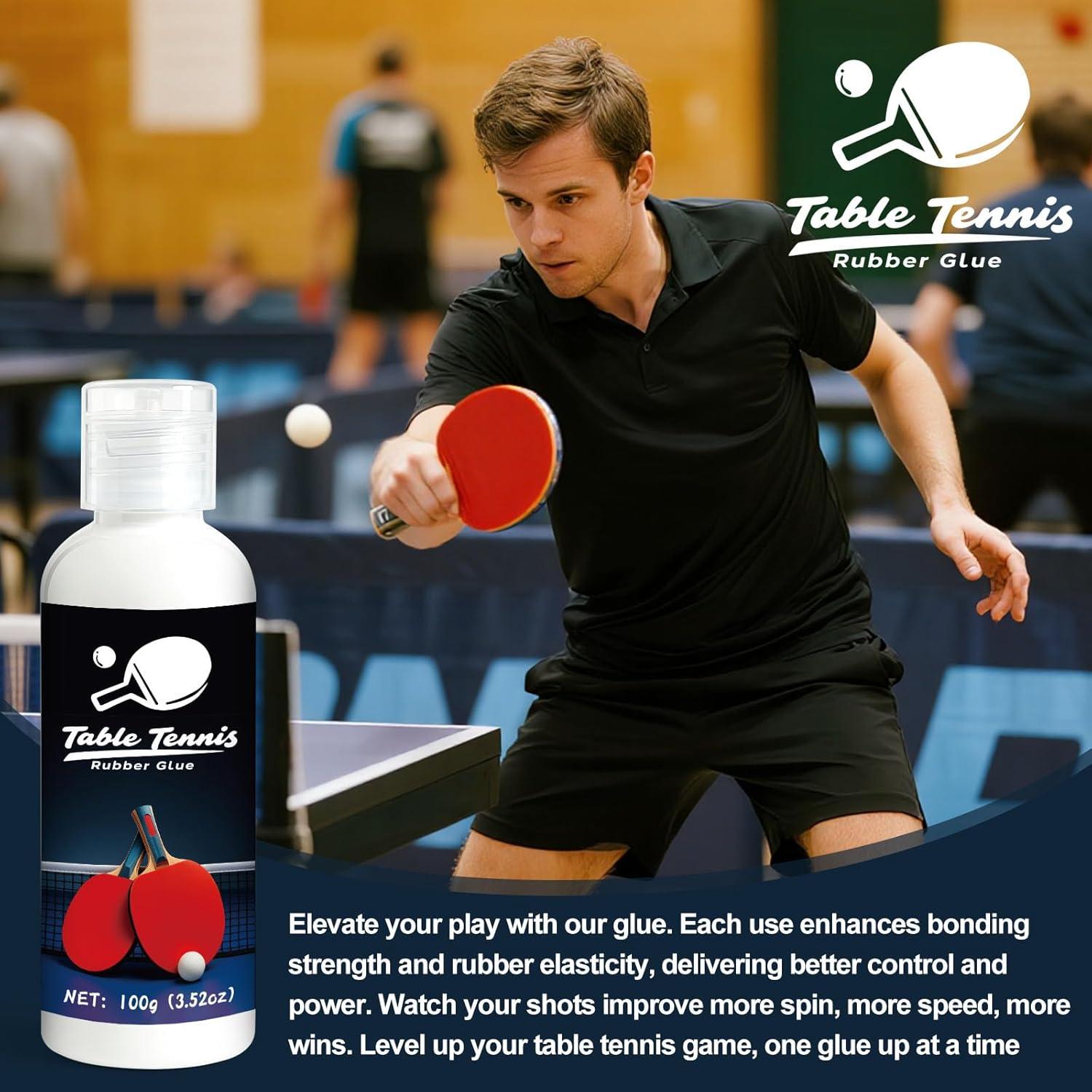 Pegamento para Raquetas de Tenis de Mesa GDDP 100ml con Brochas