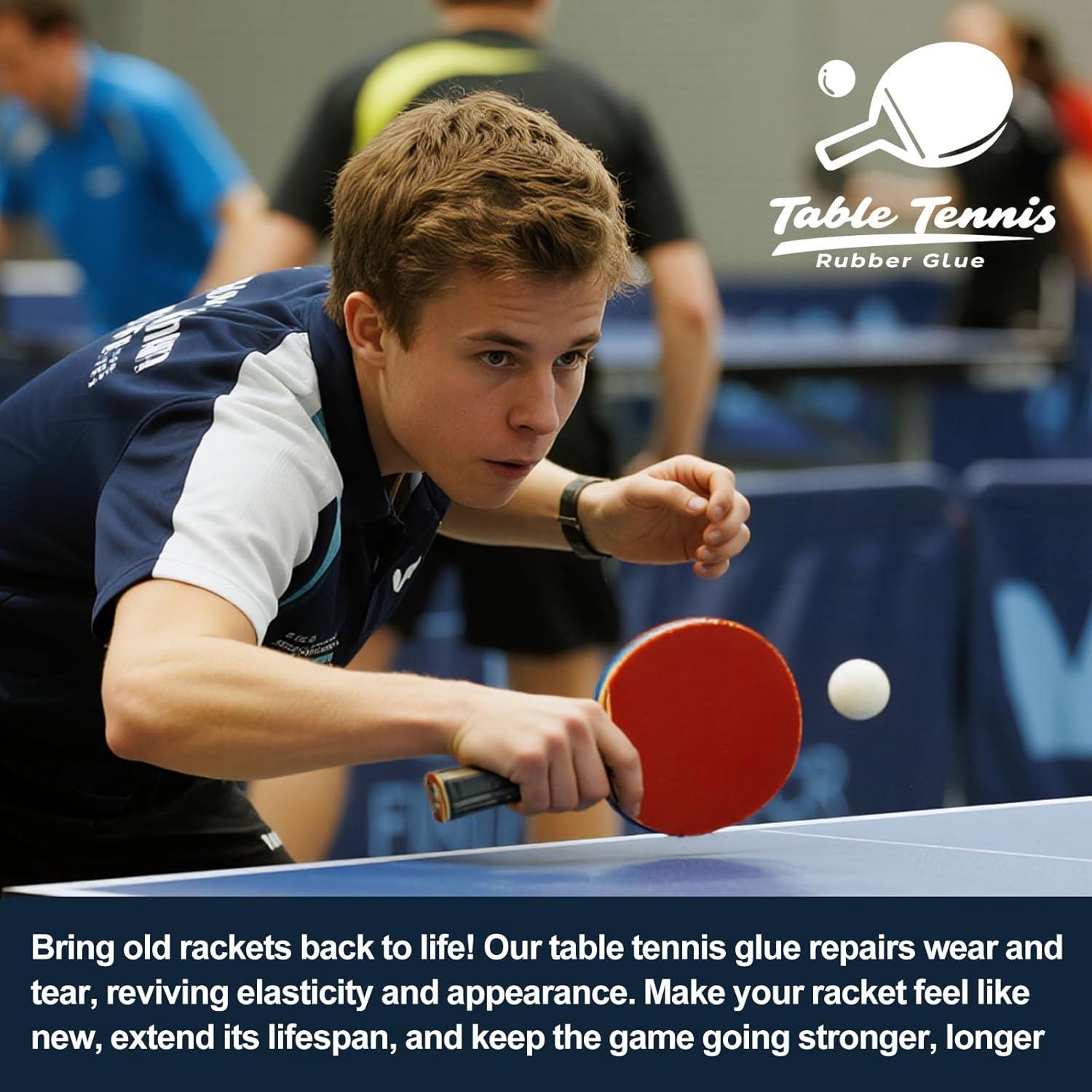 Pegamento para Raquetas de Tenis de Mesa GDDP 100ml con Brochas