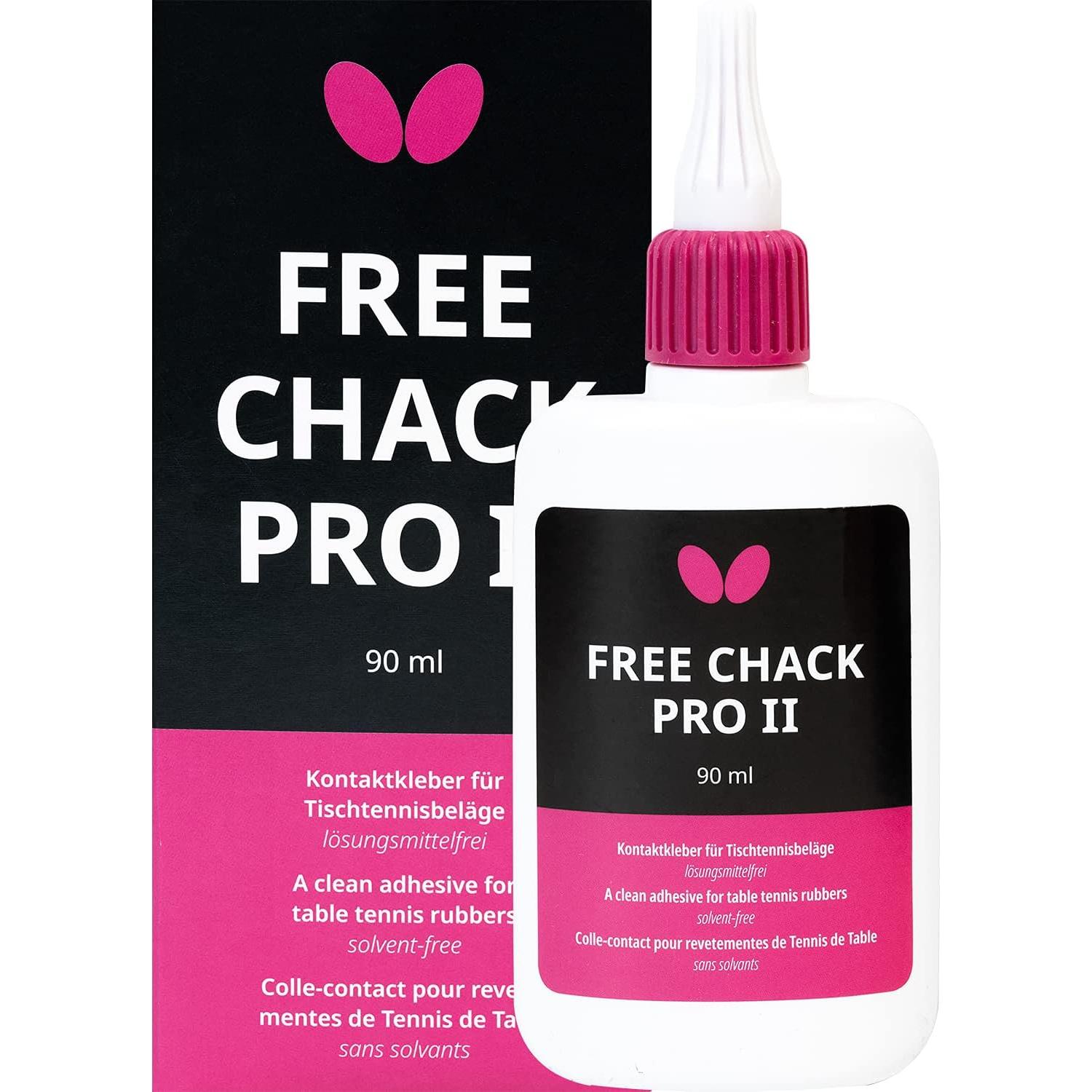 Pegamento Butterfly Free Chack Pro II 90ml para Tenis de Mesa