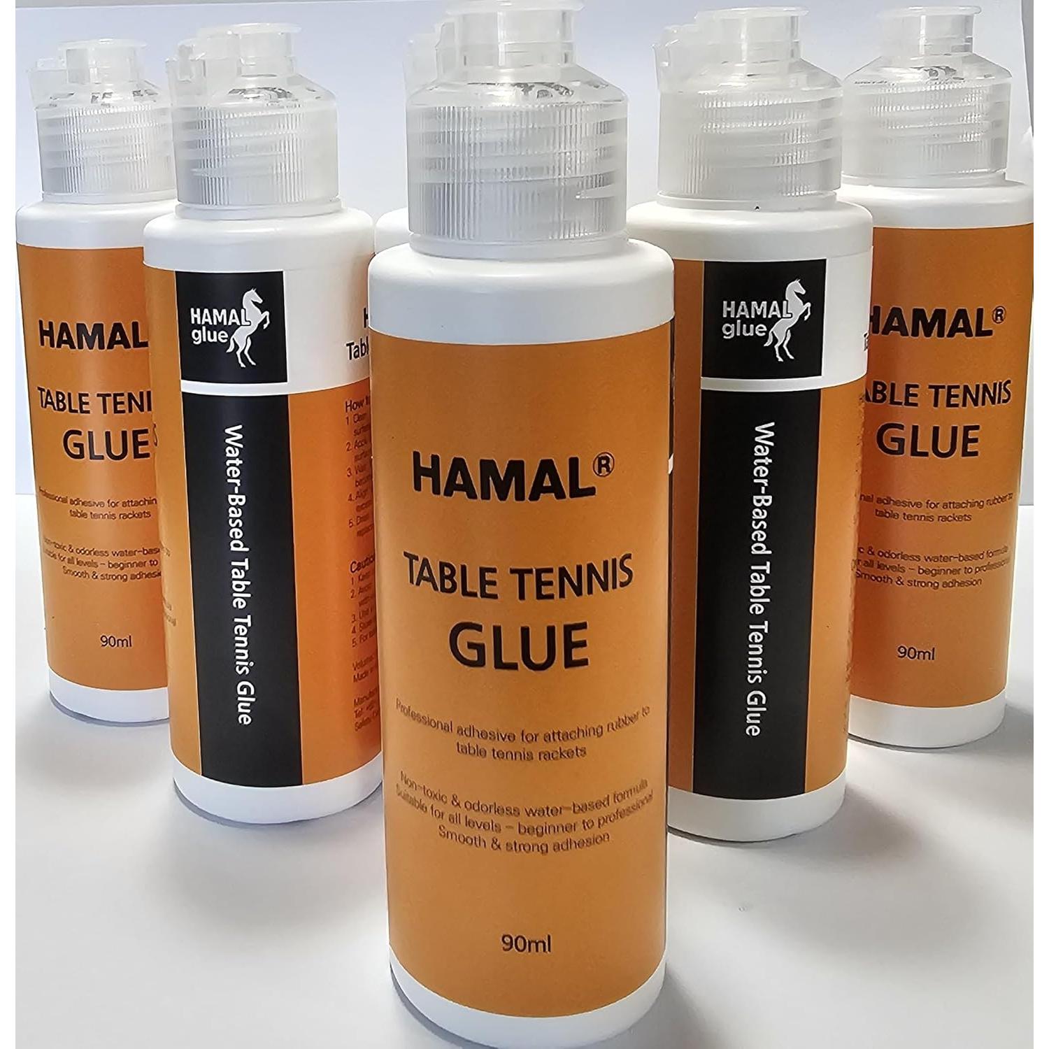 Pegamento para Raquetas de Tenis de Mesa Hamal 90ml - Fácil Aplicación