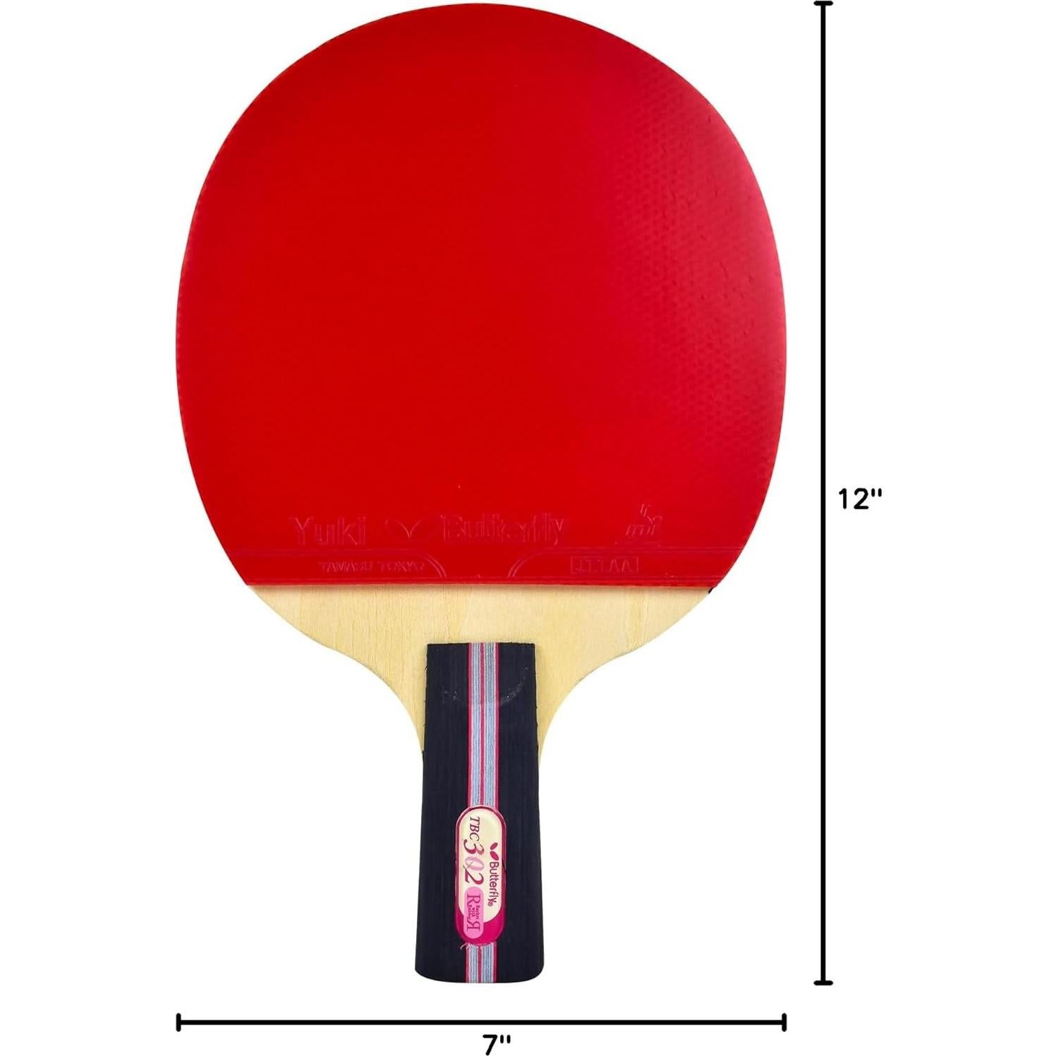 Paleta de Tenis de Mesa Butterfly B302CS Penhold China - Principiantes