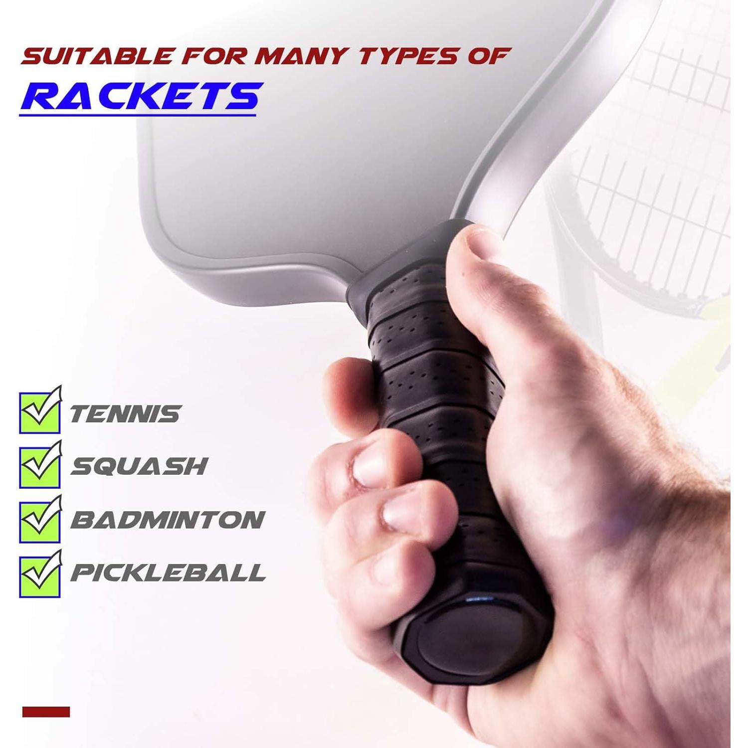 Cinta de Agarre AccEncyc 8 Piezas Multicolor para Raquetas