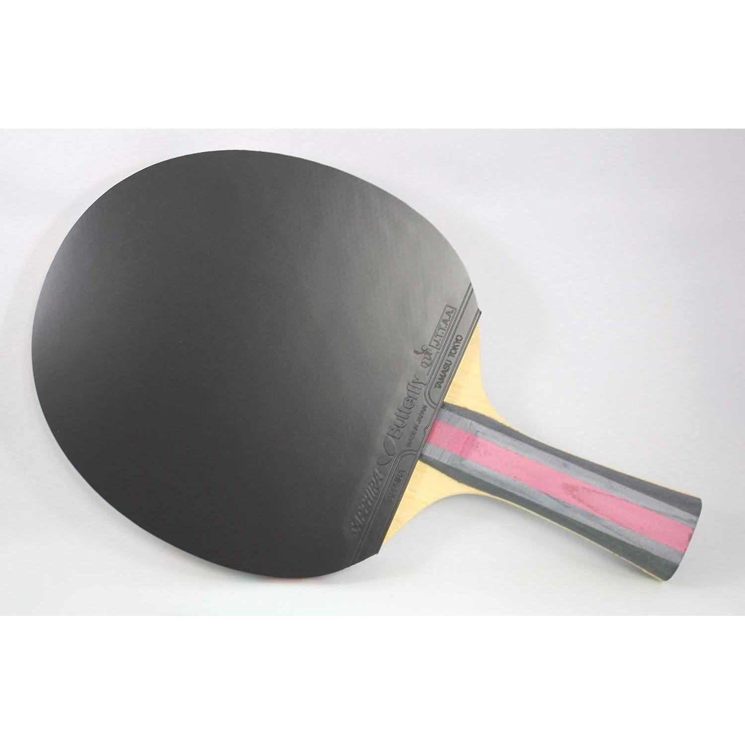 Paleta de Tenis de Mesa Butterfly Nakama S-7 Profesional con Goma Sapphira