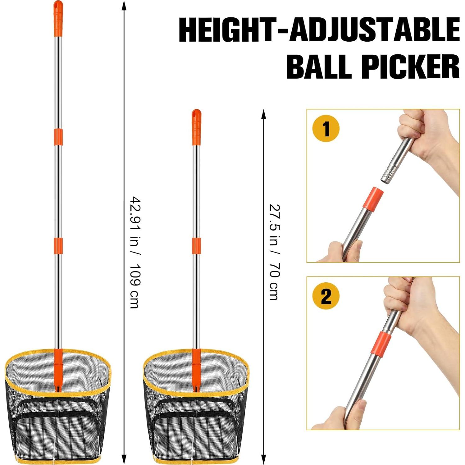 Recolector de Pelotas de Pingpong POPETPOP Telescópico 95cm