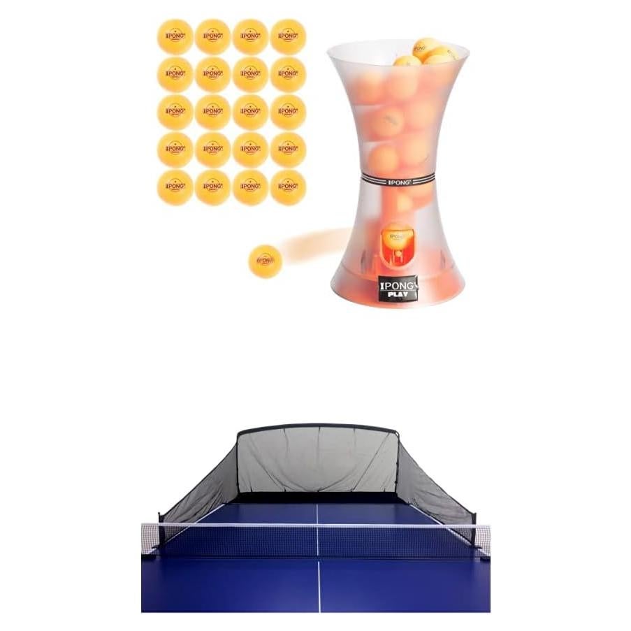Robot entrenador de tenis de mesa JOOLA iPong Play con red y 20 pelotas