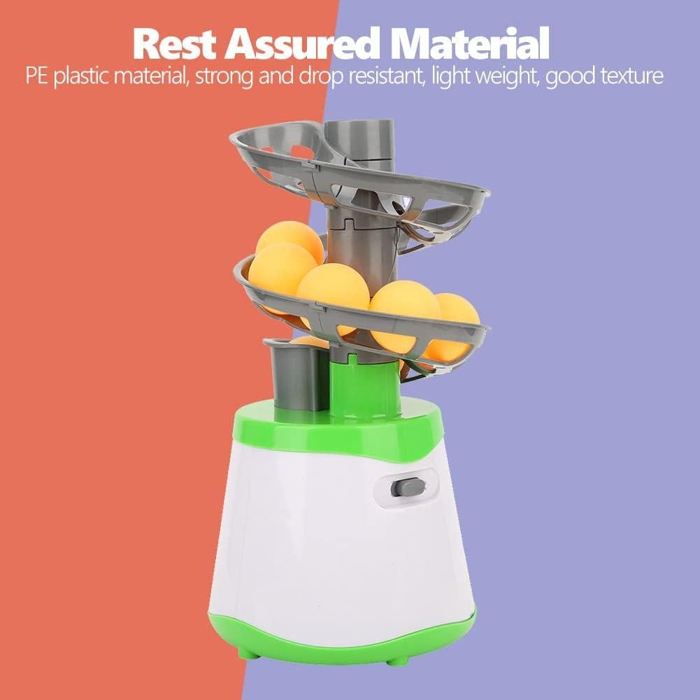 Lanzador Automático de Tenis de Mesa Dilwe con 10 Pelotas